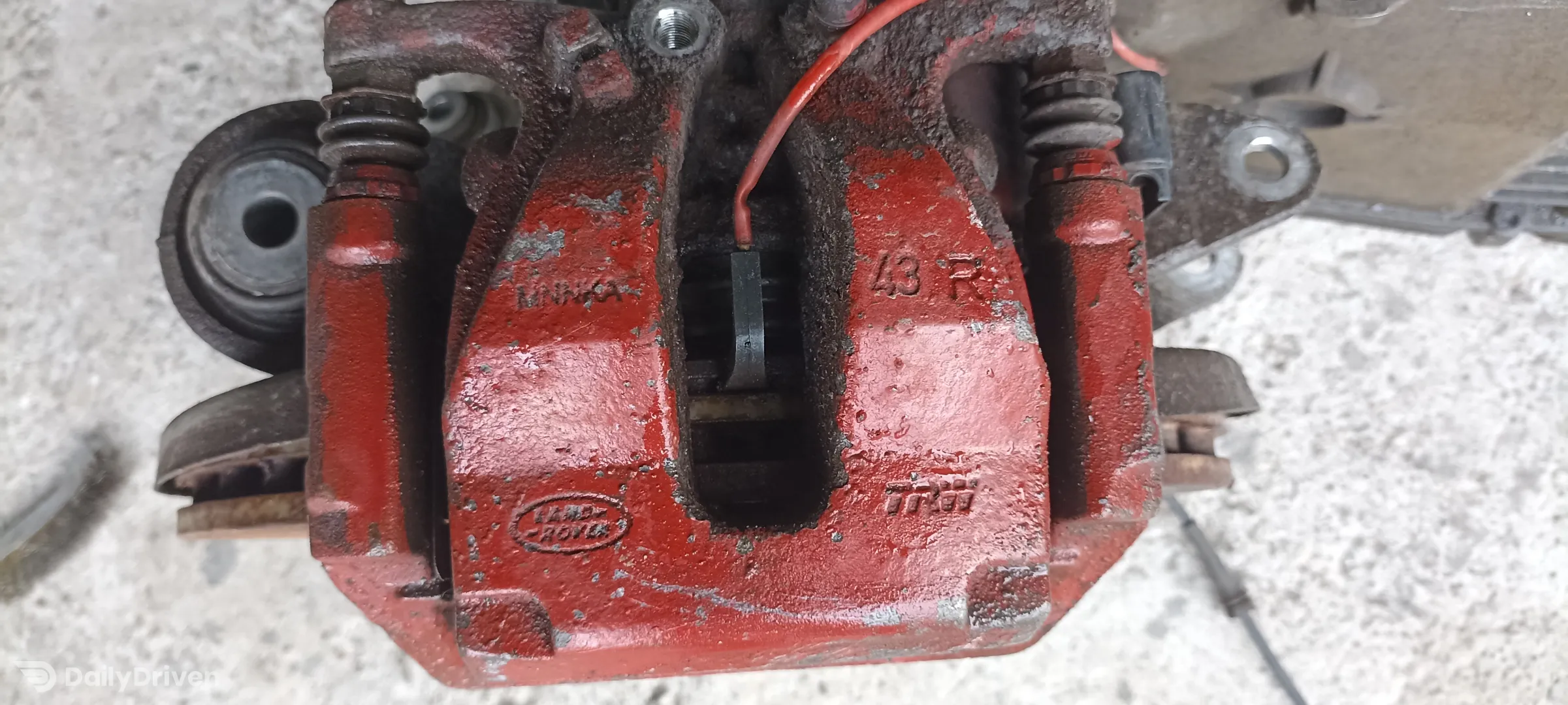 Etrier dreapta spate Land Rover Range Rover Sport, 2013-2019, 32350734