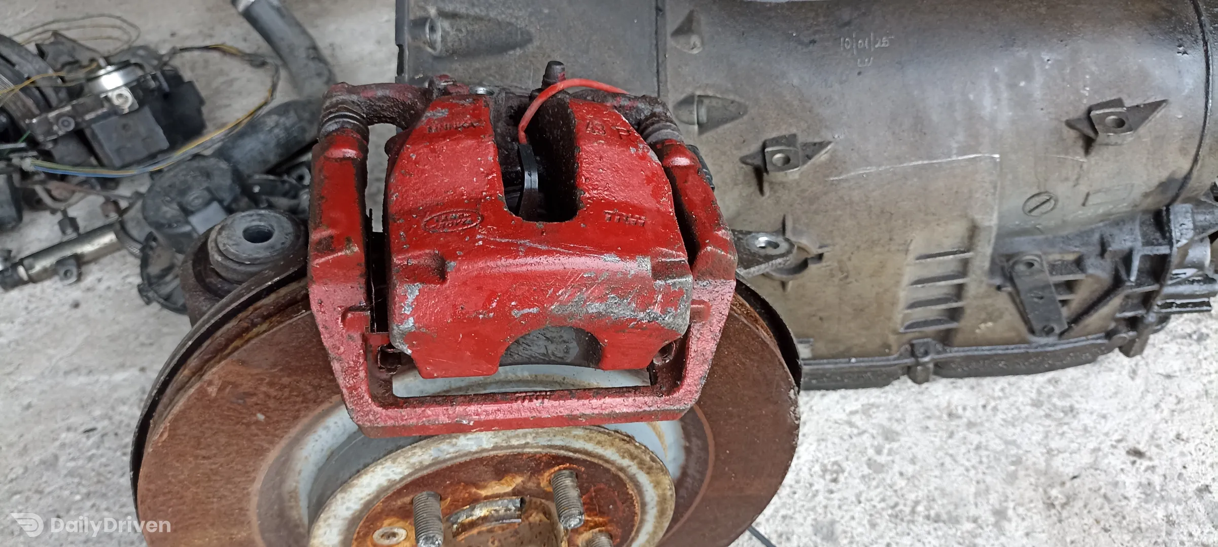 Etrier dreapta spate Land Rover Range Rover Sport, 2013-2019, 32350734