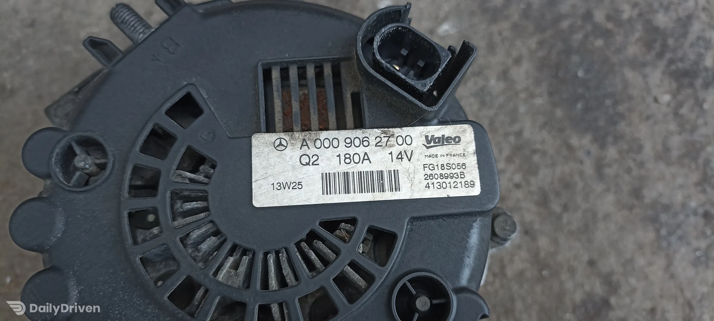 Alternator Mercedes CLK, 320CDI, A0009062700