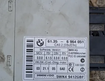 Modul control CAS BMW Seria 1 E81, E82, E87, E88, 6964051