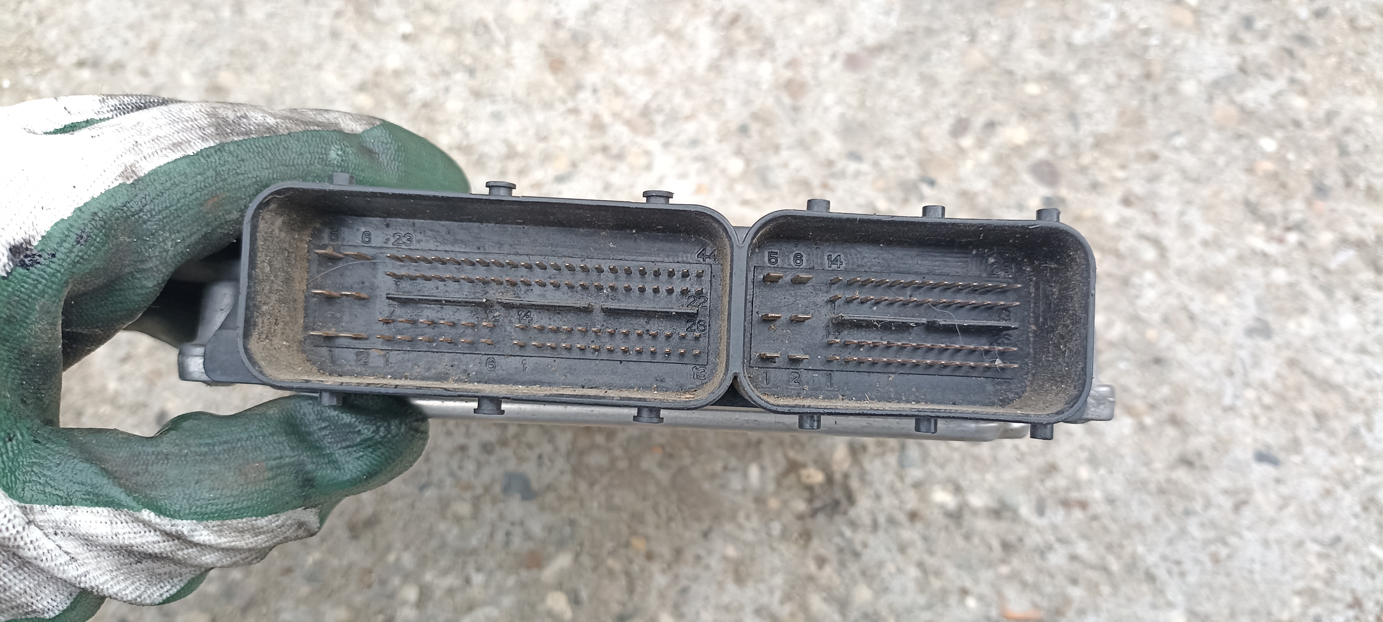 Calculator singular BMW Seria 3 E90, 2.0 benzina, N46, 7552176