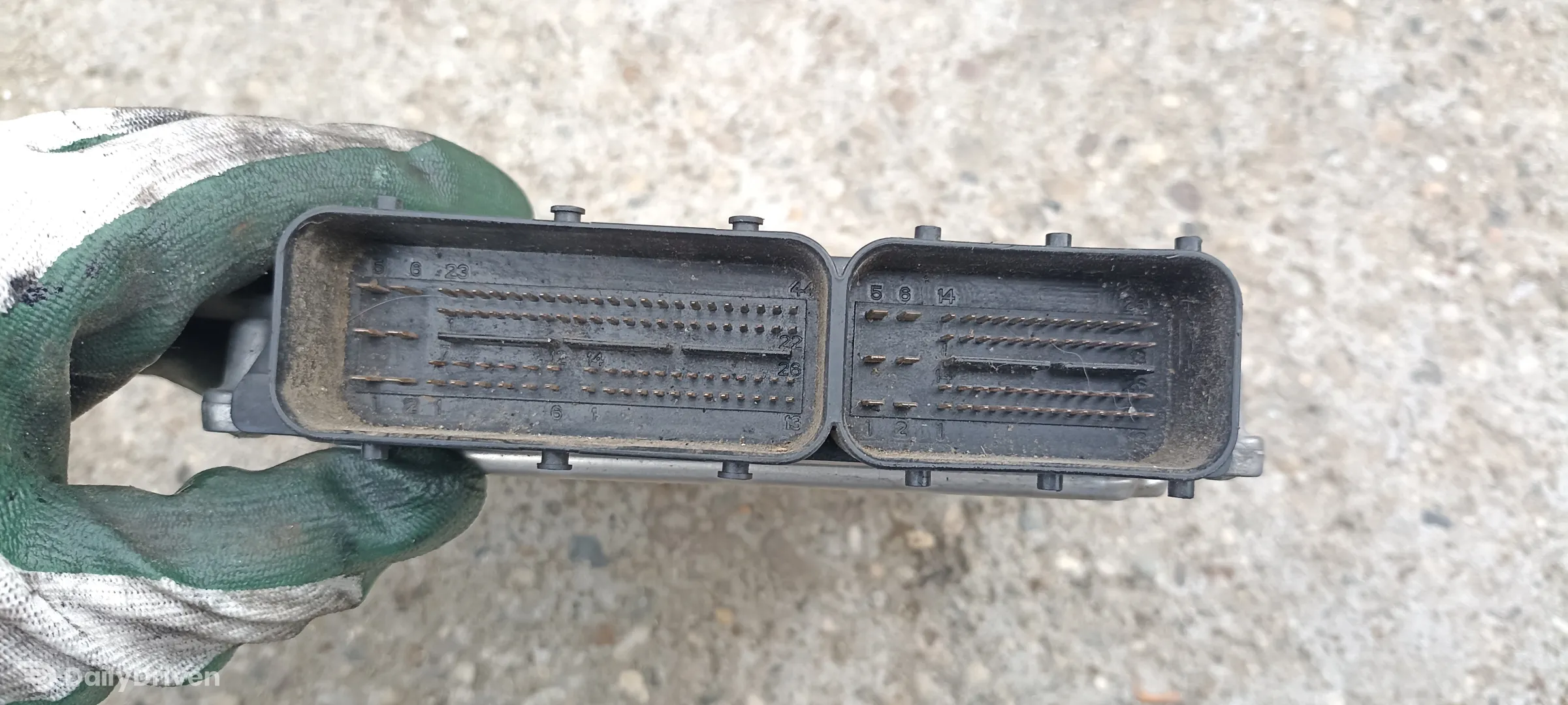 Calculator singular BMW Seria 3 E90, 2.0 benzina, N46, 7552176