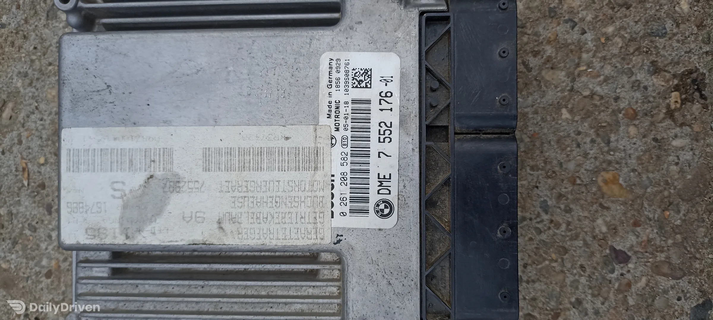 Calculator singular BMW Seria 3 E90, 2.0 benzina, N46, 7552176