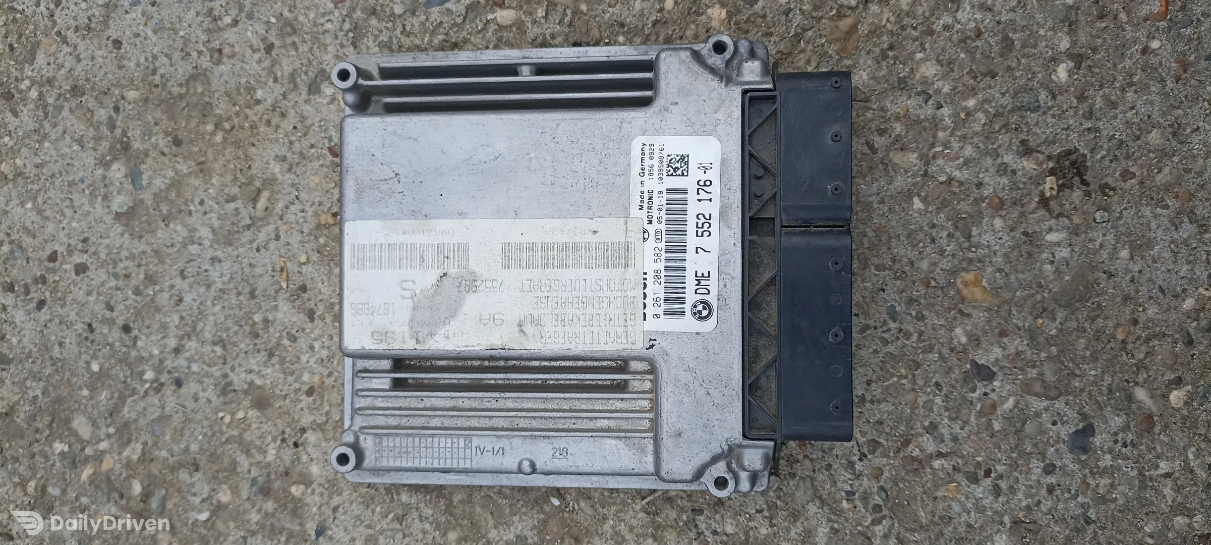 Calculator singular BMW Seria 3 E90, 2.0 benzina, N46, 7552176