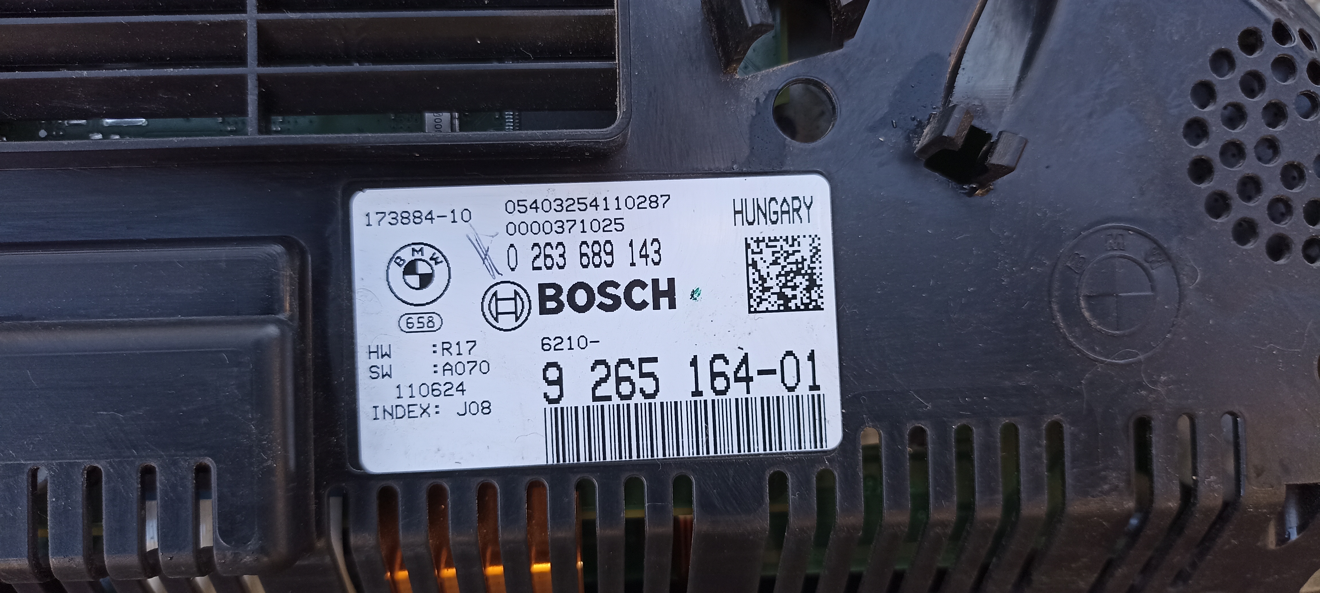 Ceasuri bord kilometraj BMW Seria 7 F01 F02, N57, 9265164, 0263689143