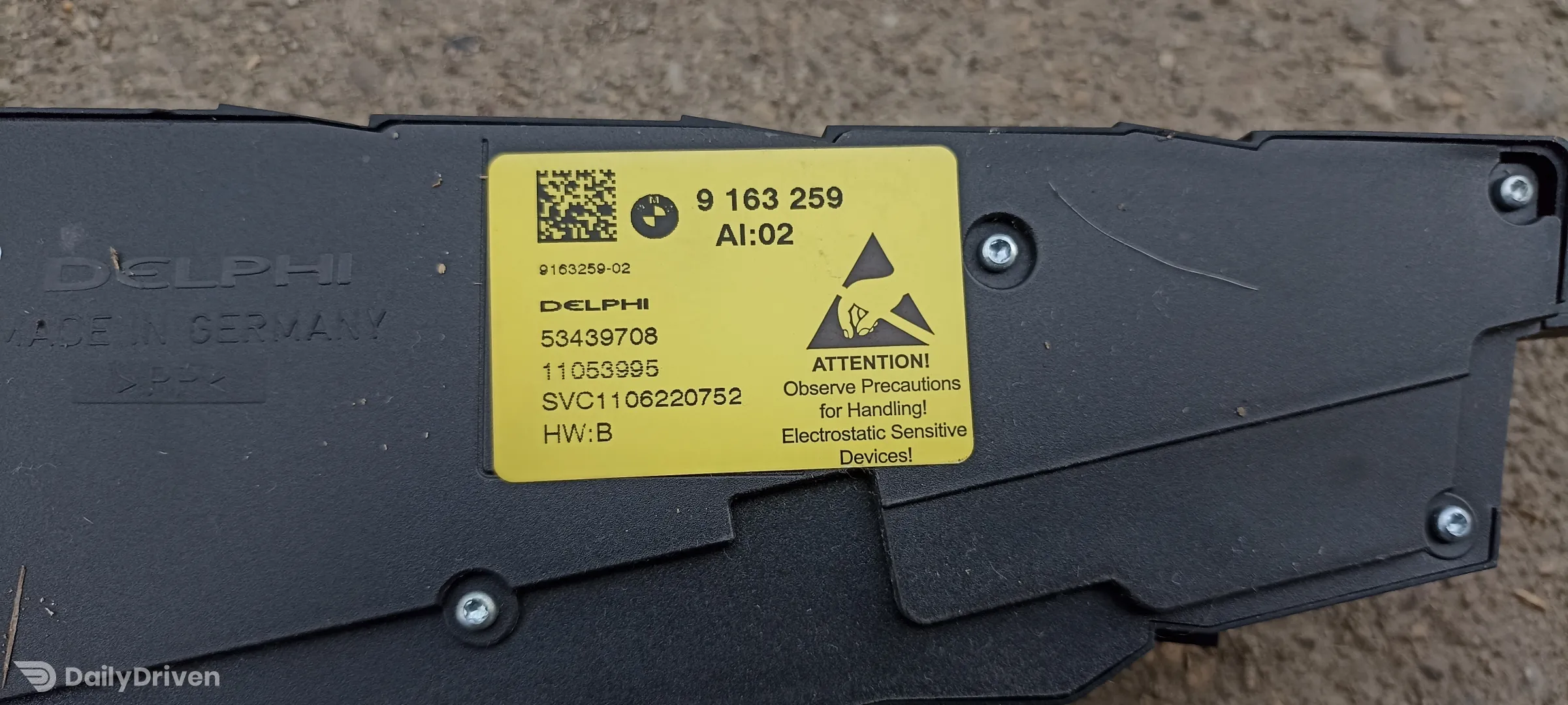 Panou butoane reglaj scaun electric BMW Seria 7 F01 F02 F03 F04, 9163259 AI02