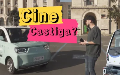 VIDEO! Cursă prin București: Metroul câștigă în fața mașinii și a alergătorului!