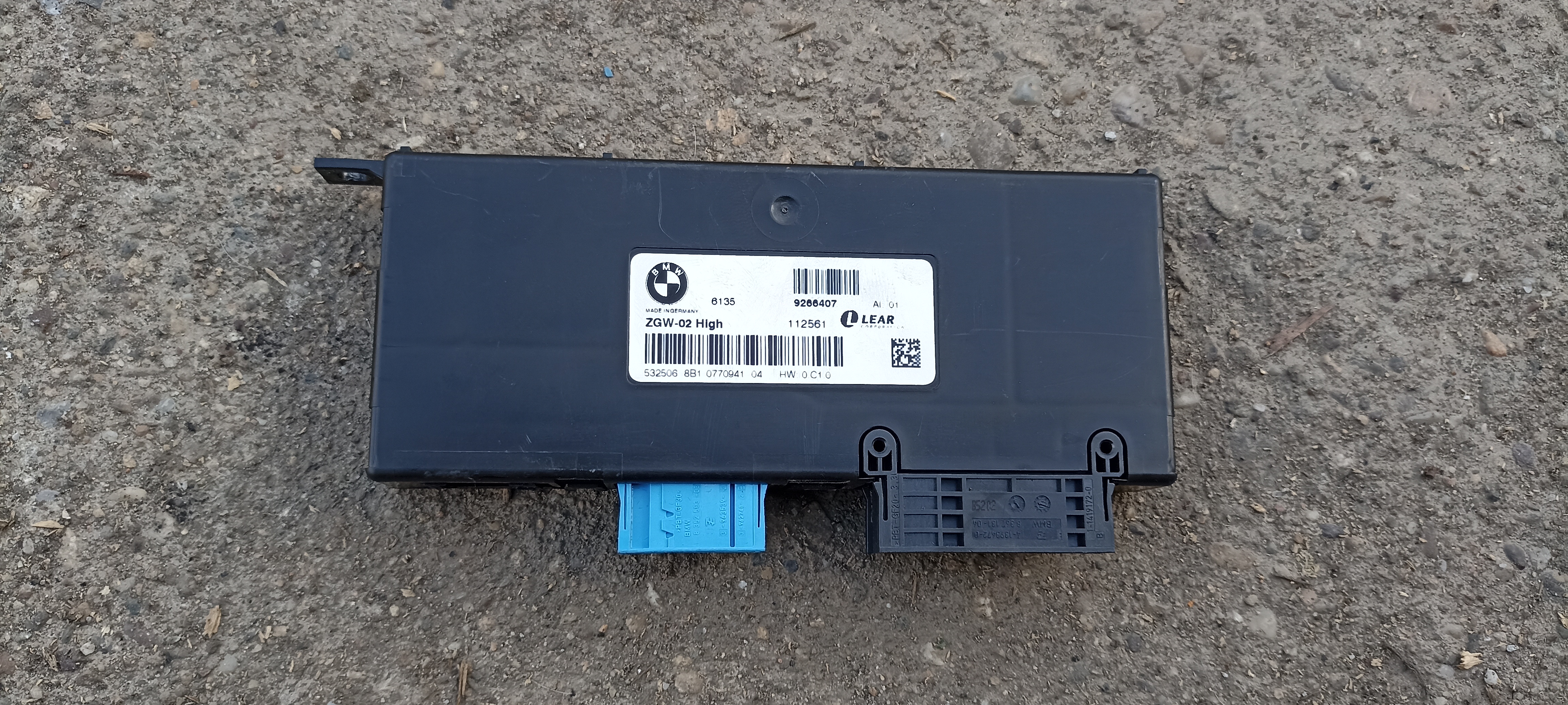 Modul ZGW central gateway BMW Seria 7 F01 F02 F03 F04, 9266407, 9322532