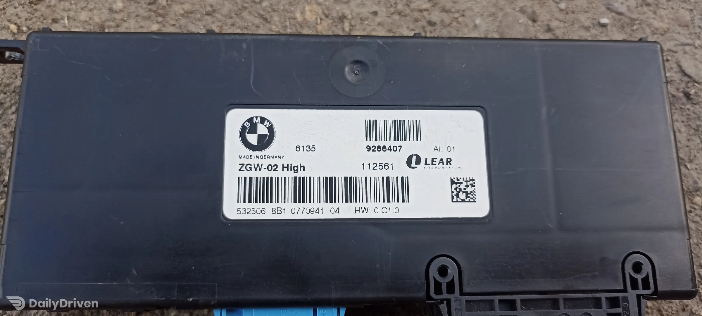 Modul ZGW central gateway BMW Seria 7 F01 F02 F03 F04, 9266407, 9322532