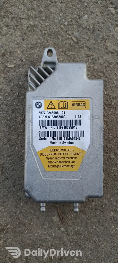 Modul calculator airbag BMW Seria 7 F01 F02 F03 F04, 9248095, 9266328