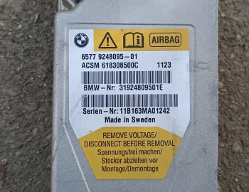 Modul calculator airbag BMW Seria 7 F01 F02 F03 F04, 9248095, 9266328