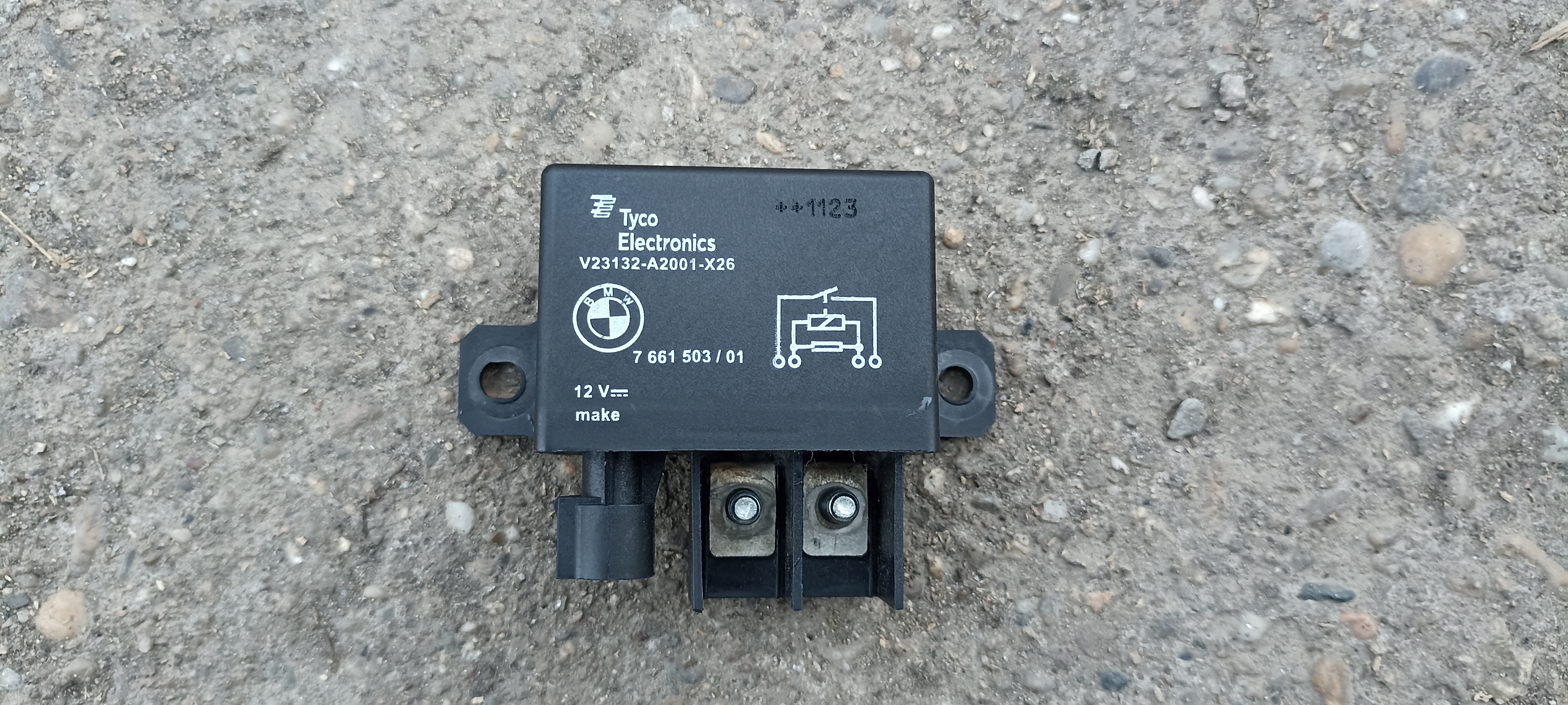 Releu pornire baterie BMW Seria 1 E82, releu 7661503