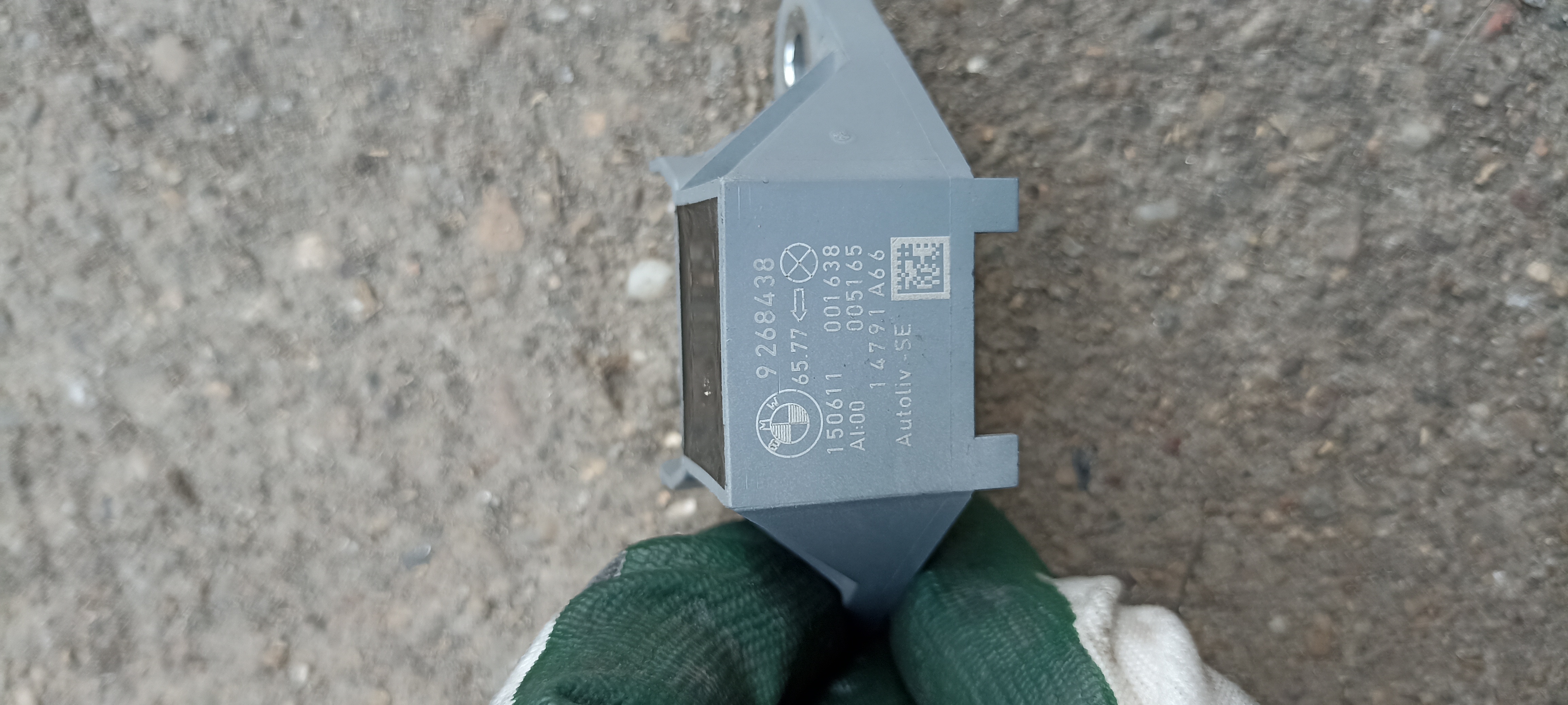 Senzor impact BMW Seria 7 F01 F02 F03, 9268438, 6995257