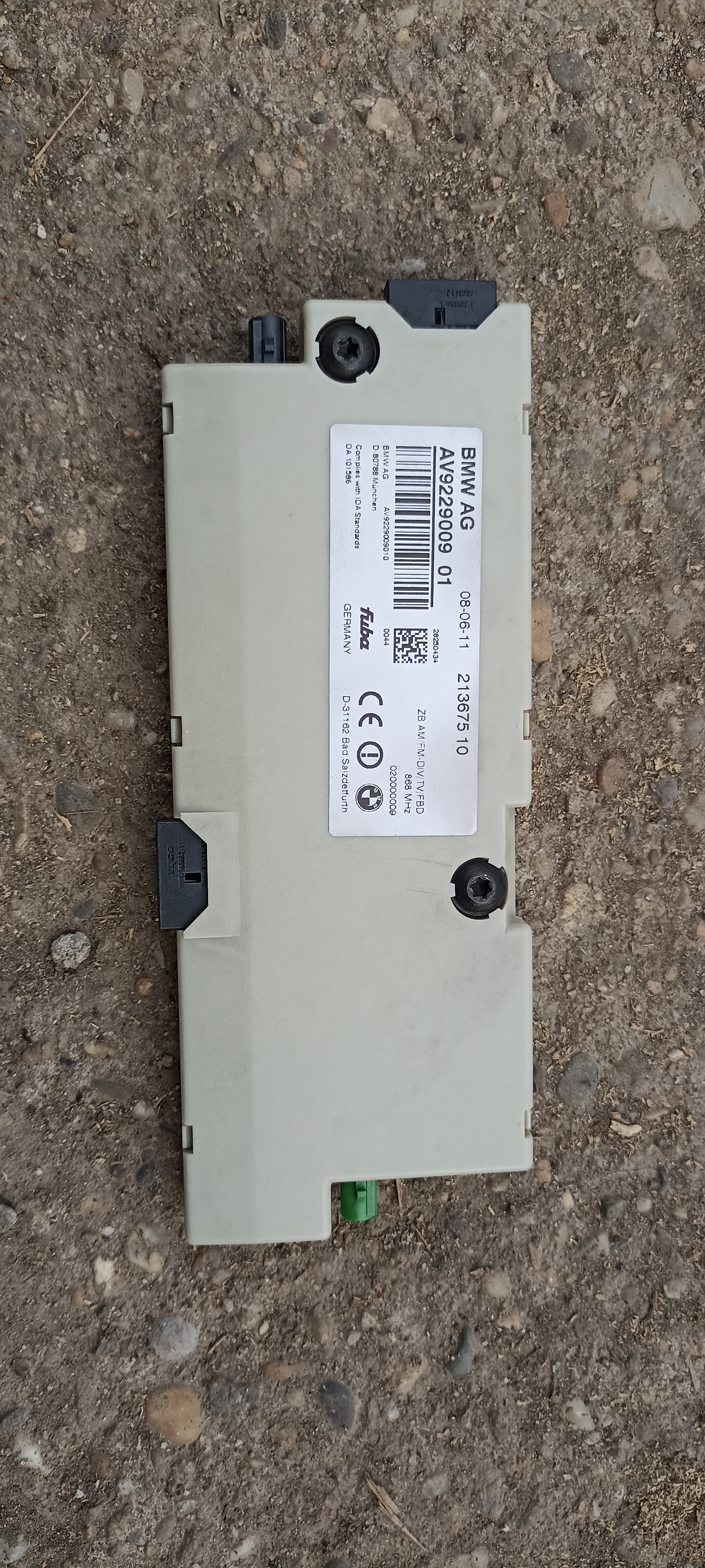 Amplificator antena diversity BMW Seria 5 F10, AV9229009, 9267087