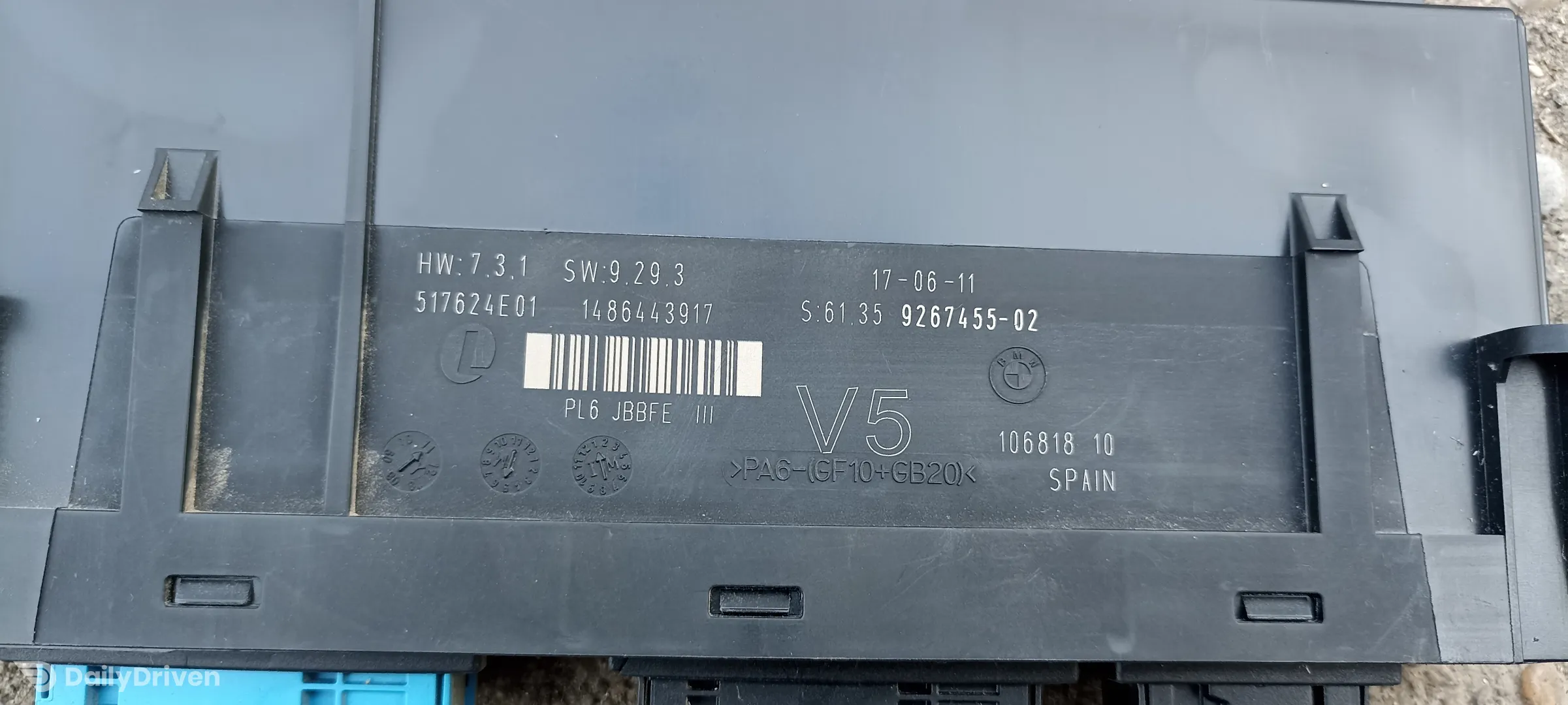 Modul confort JBBFE BMW Seria 6 F06 F13, 9267455, 9384213