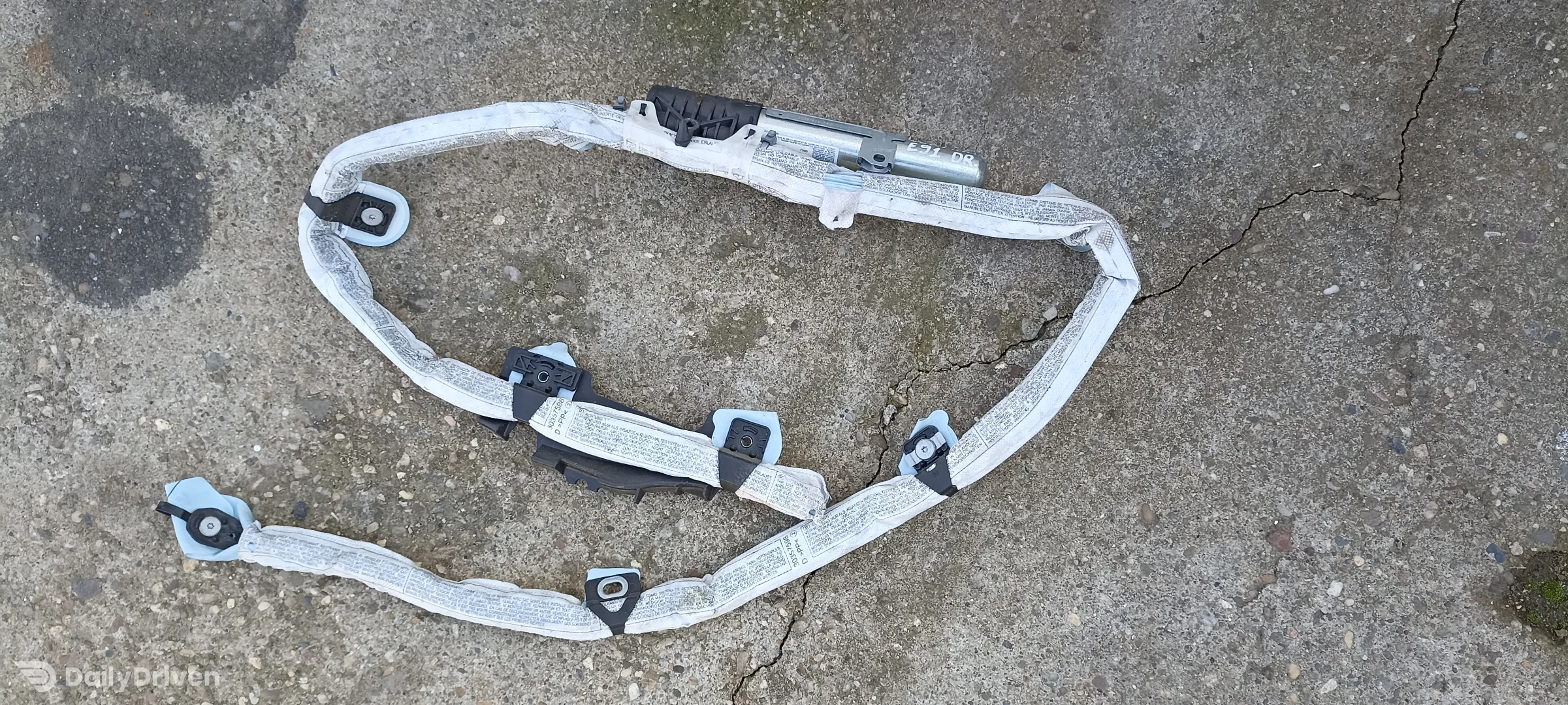Airbag cortina dreapta BMW Seria 3 E91, 85696686004E, 6966860
