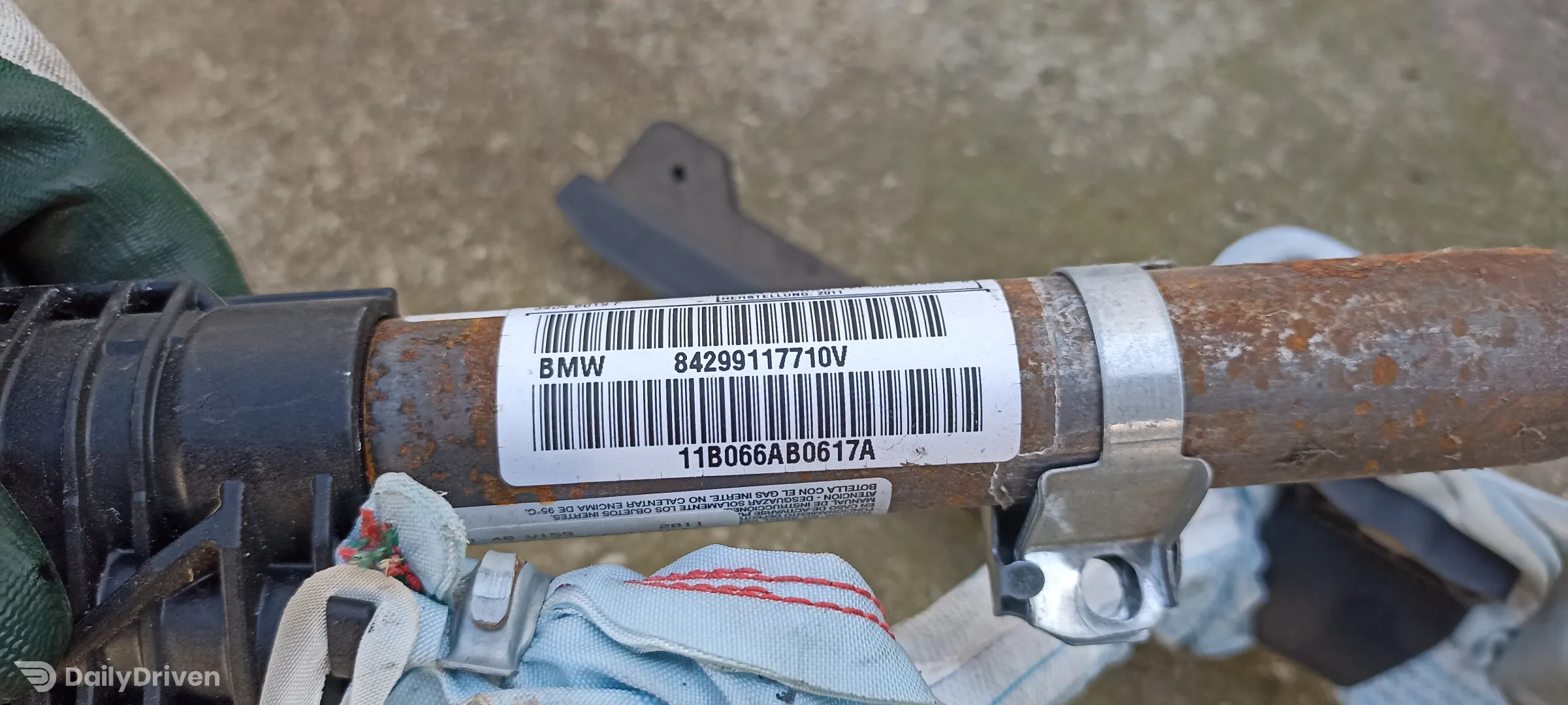 Airbag cortina stanga BMW X1 E84, 1052536020121, 84299117710V