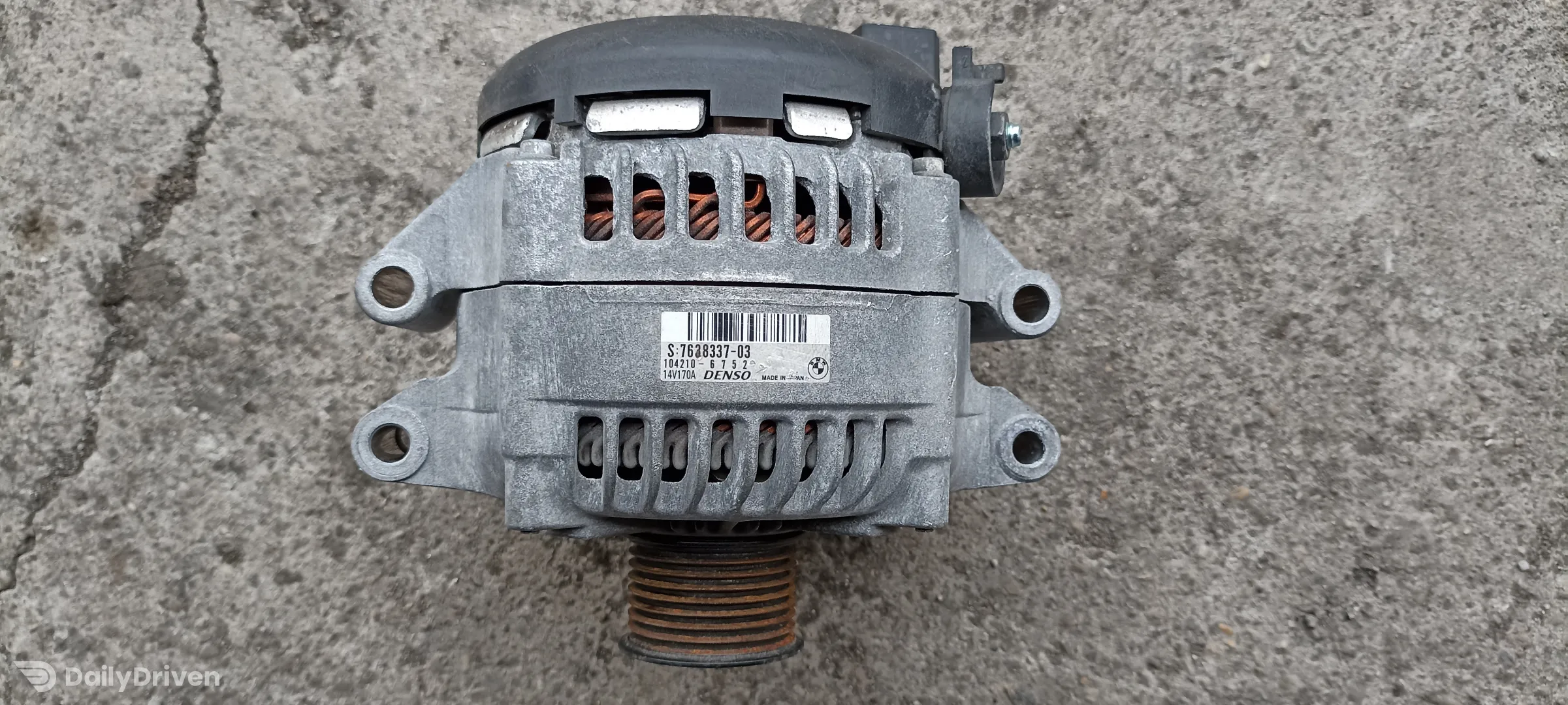Alternator BMW Seria 4 F32 F33 F36 benzina, 435i, 435ix, N55, 7638337