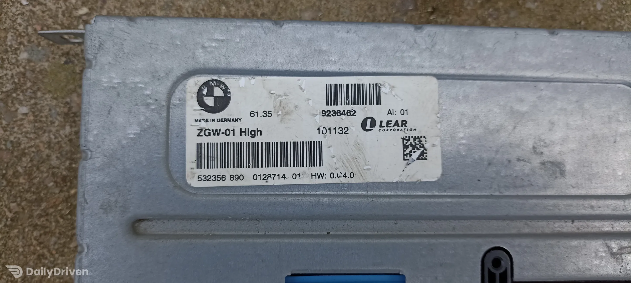 Modul central ZGW gateway BMW Seria 7 F01 F02 F03 F04, 9236462