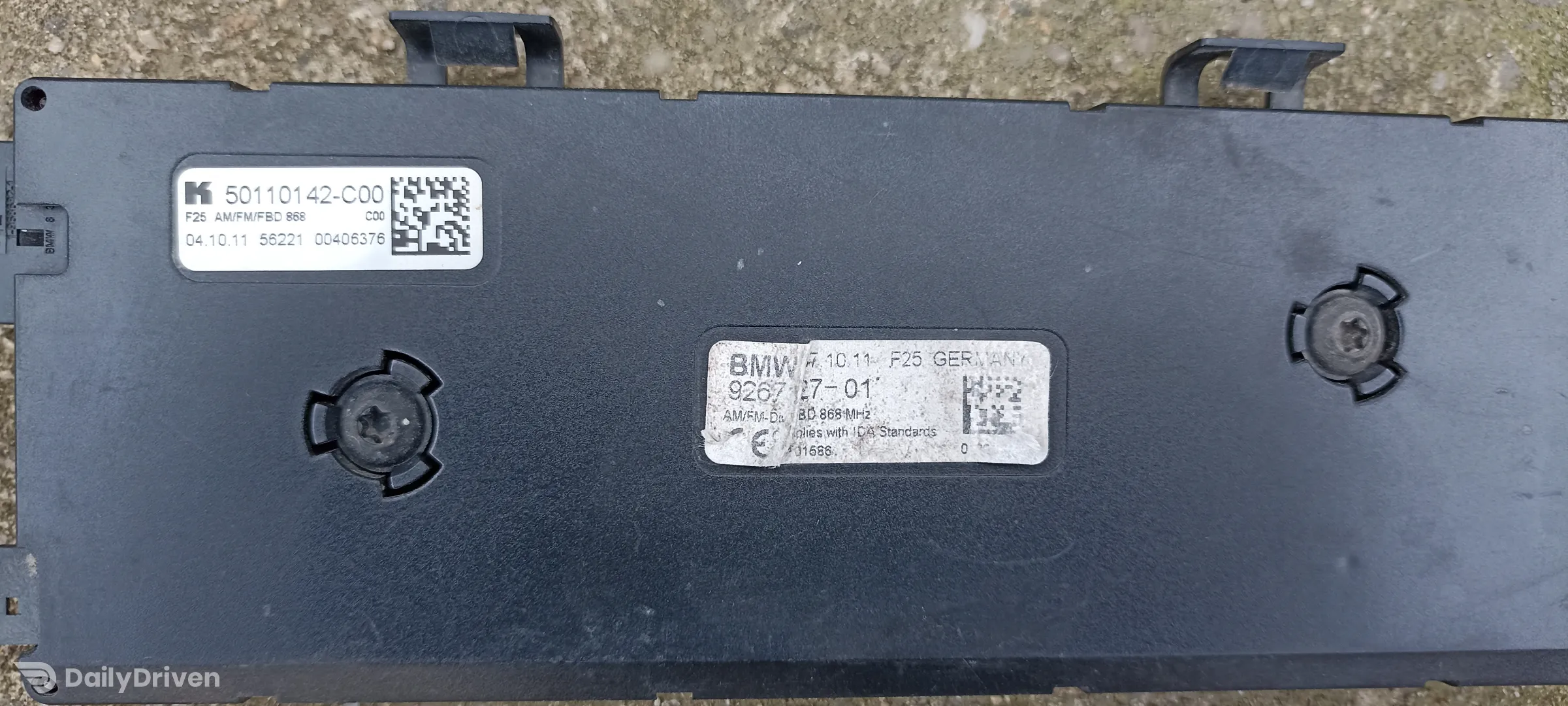 Modul antena diversity BMW X3 F25, amplificator antena 9267127, 9276060, 9227771