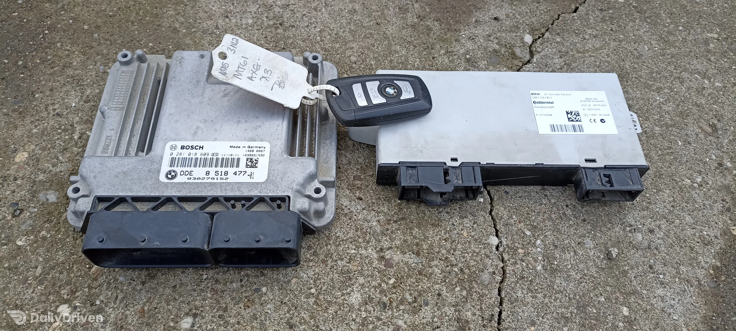 Kit pornire BMW Seria 3 F30 F31 F34GT, N47, 8518477, 9268752