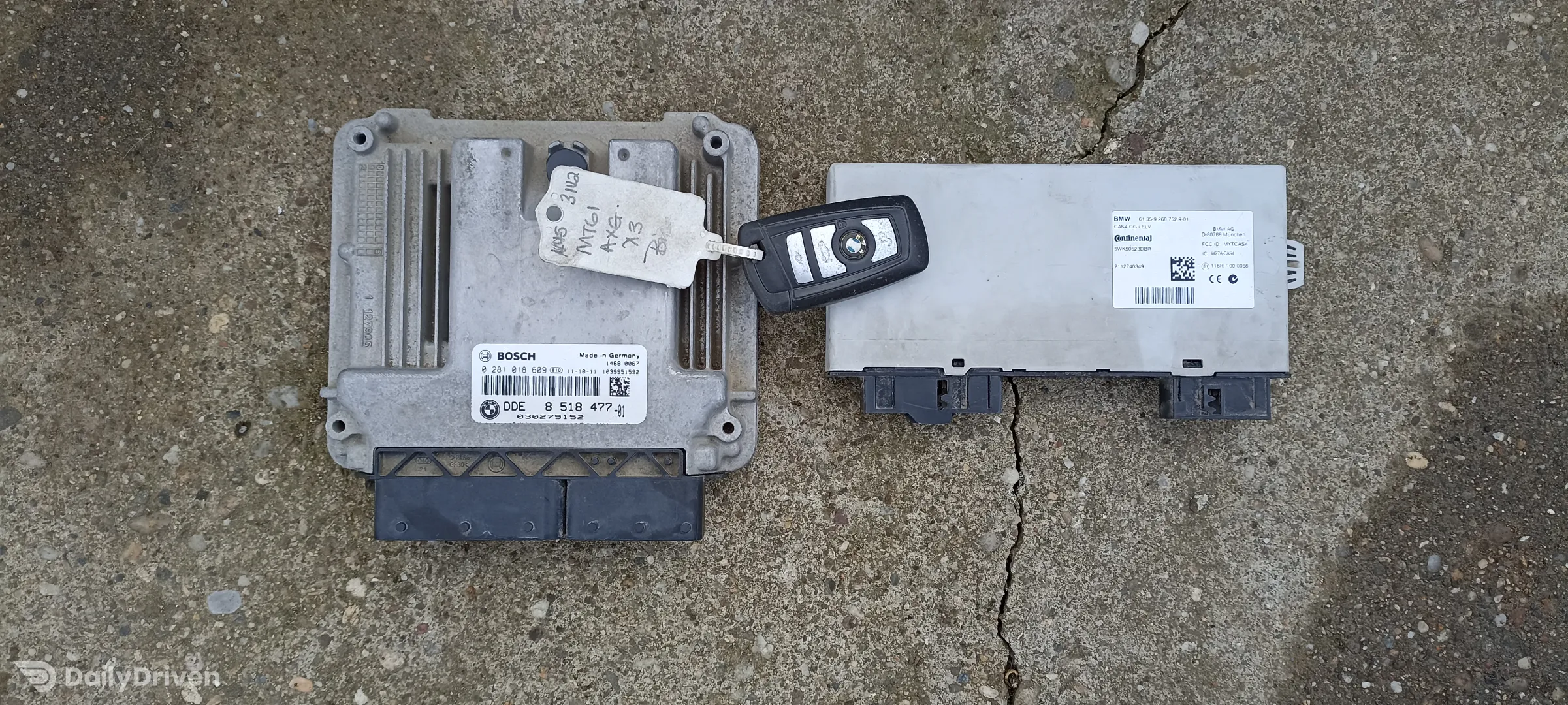 Kit pornire BMW Seria 3 F30 F31 F34GT, N47, 8518477, 9268752