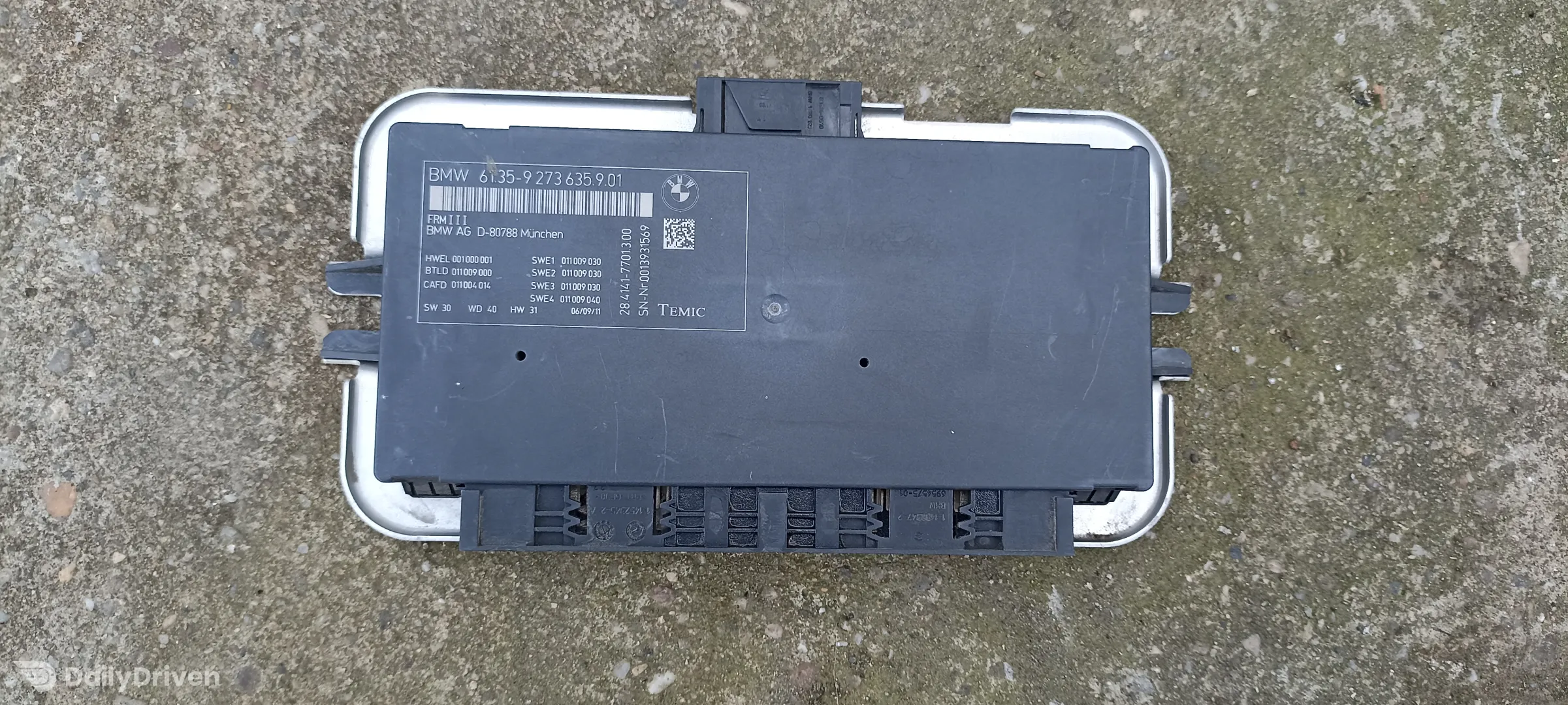 Modul lumini FRM 3 BMW X3 F25, 9273635