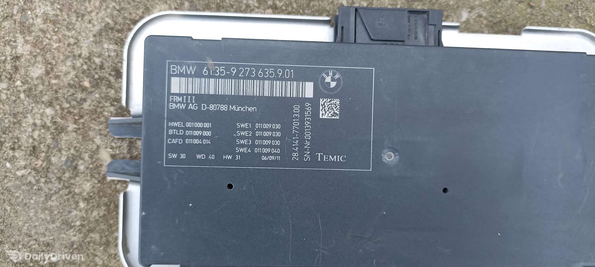 Modul lumini FRM 3 BMW X3 F25, 9273635