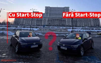 Adevărul despre Start-Stop 🤔 Două VW Golf 8, un singur răspuns – Care consumă mai puțin?