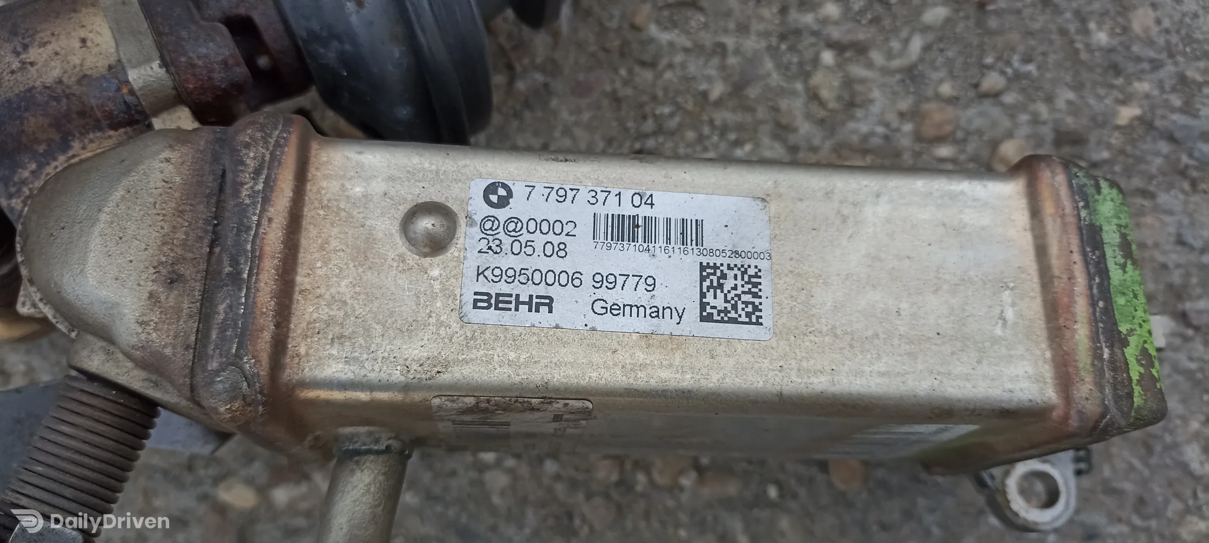 Racitor gaze EGR BMW Seria 1 E81 E82 E87 E88, N47, 7797371