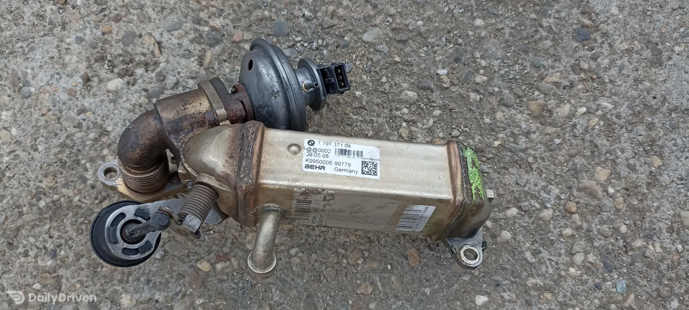 Racitor gaze EGR BMW Seria 5 E60 LCI E61 LCI, N47, 7797371