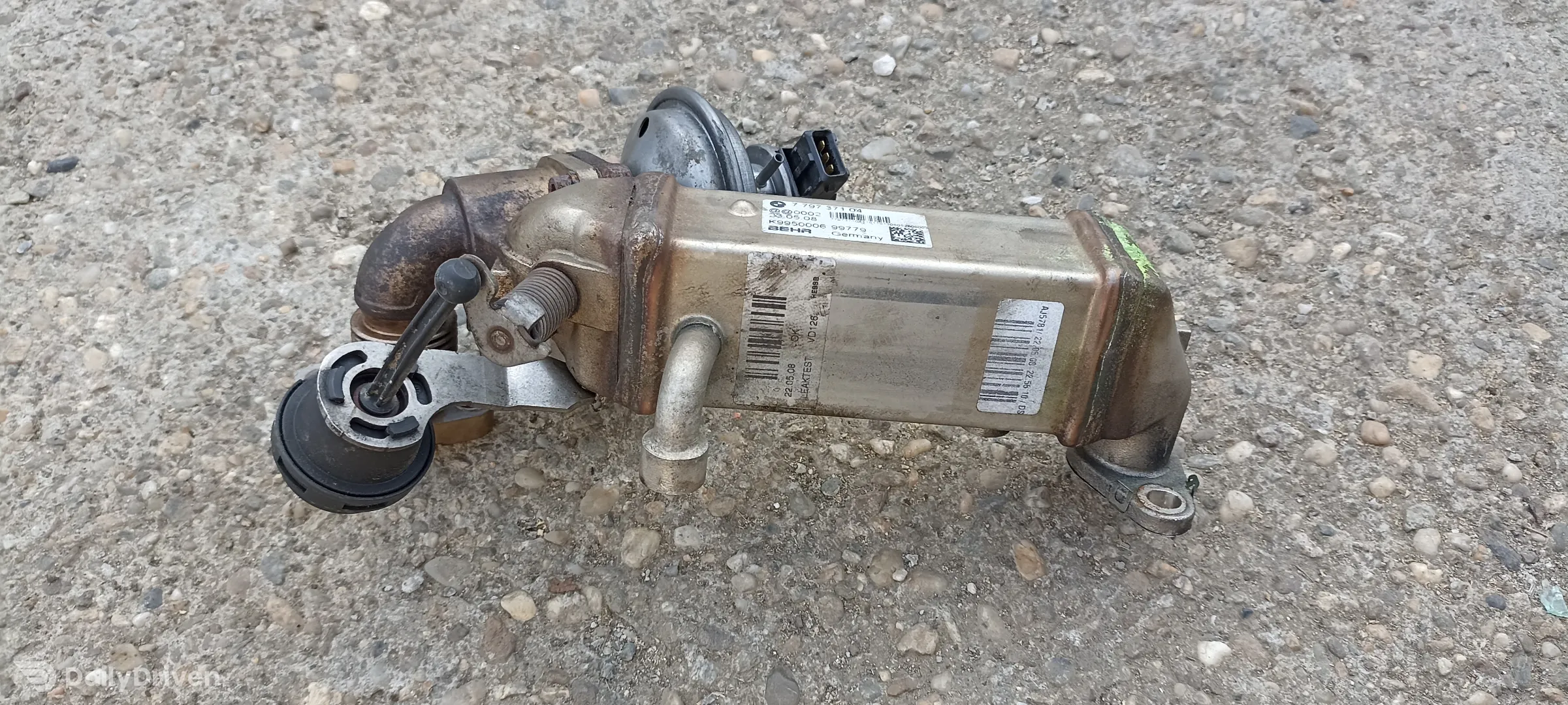 Racitor gaze EGR BMW Seria 5 E60 LCI E61 LCI, N47, 7797371