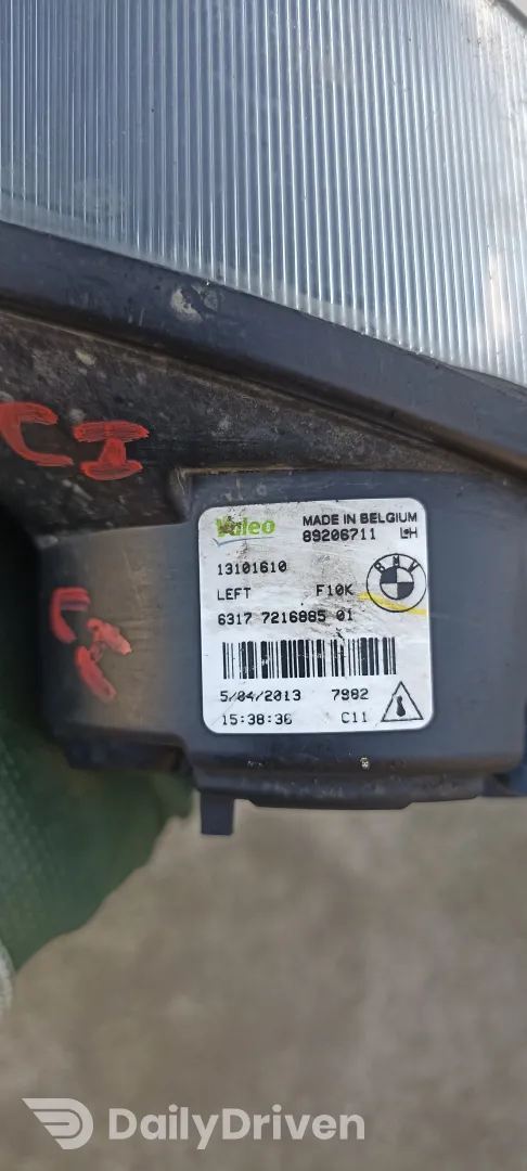 Proiector ceata stanga BMW Seria 5 F10 F11 F18, 7216885