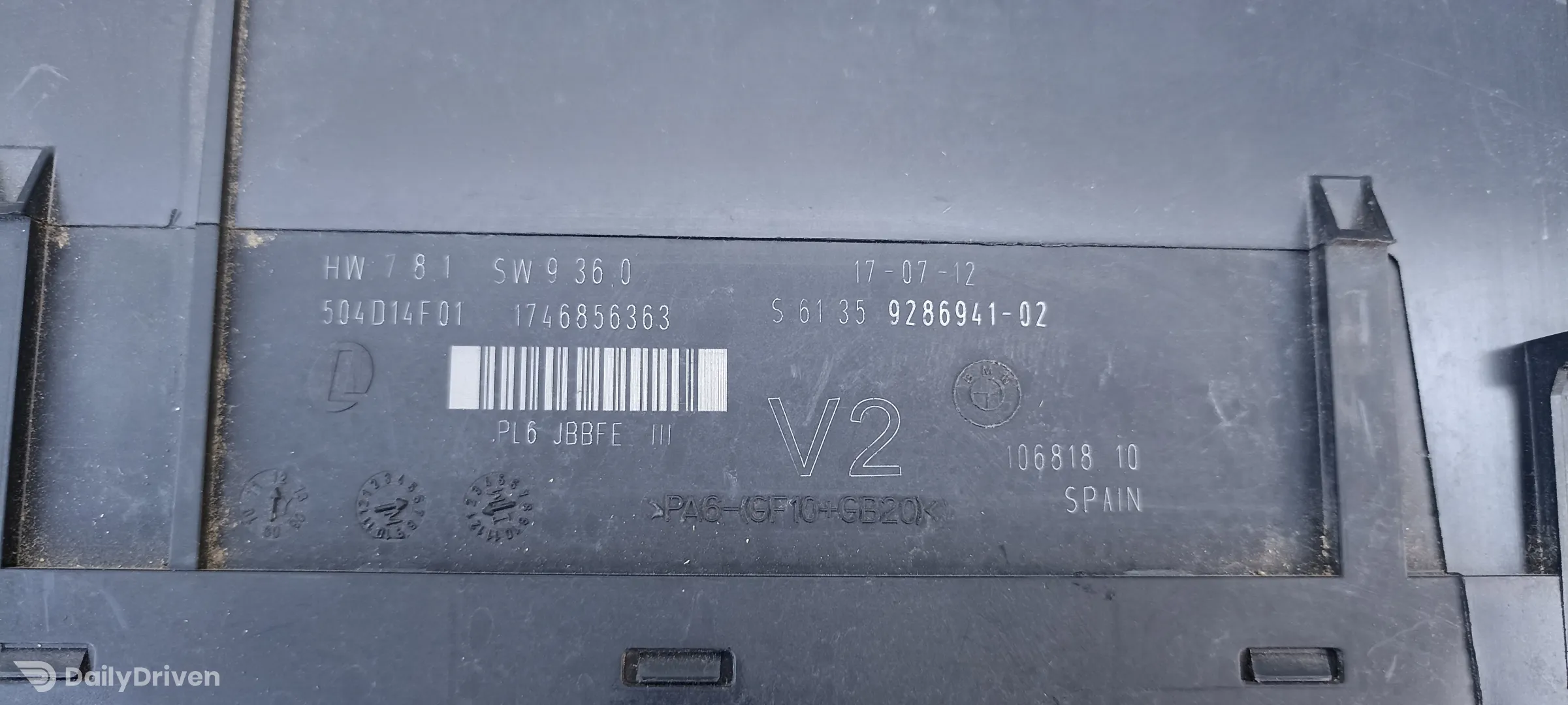 Calculator confort BMW Seria 5 F10 F11 F07GT, 9286941