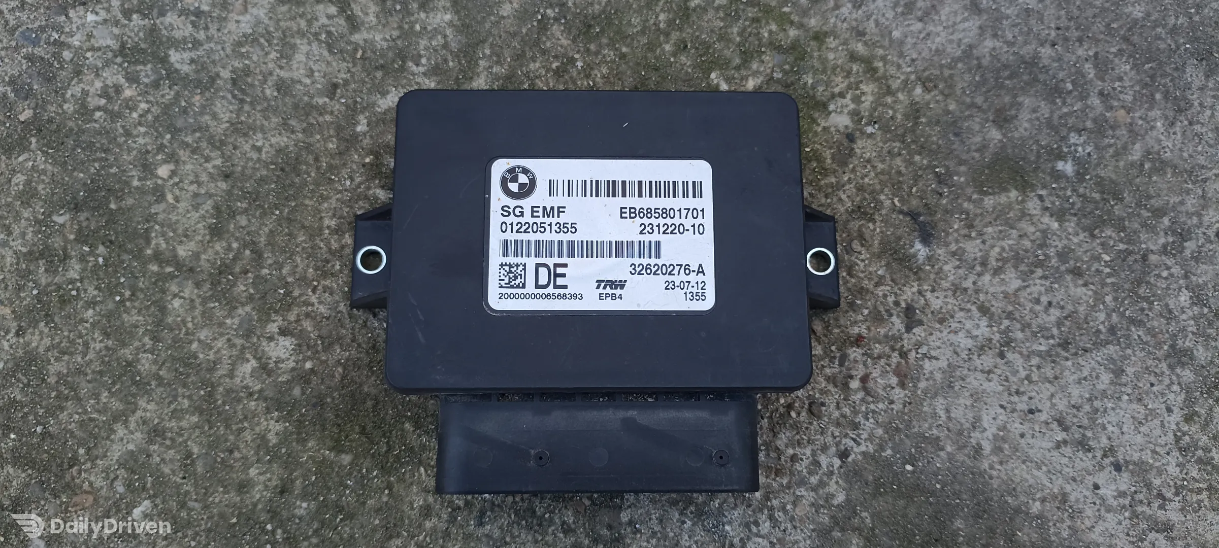 Modul EMF frana parcare BMW Seria 5 F10 F11 F18, 6858017, 32620276