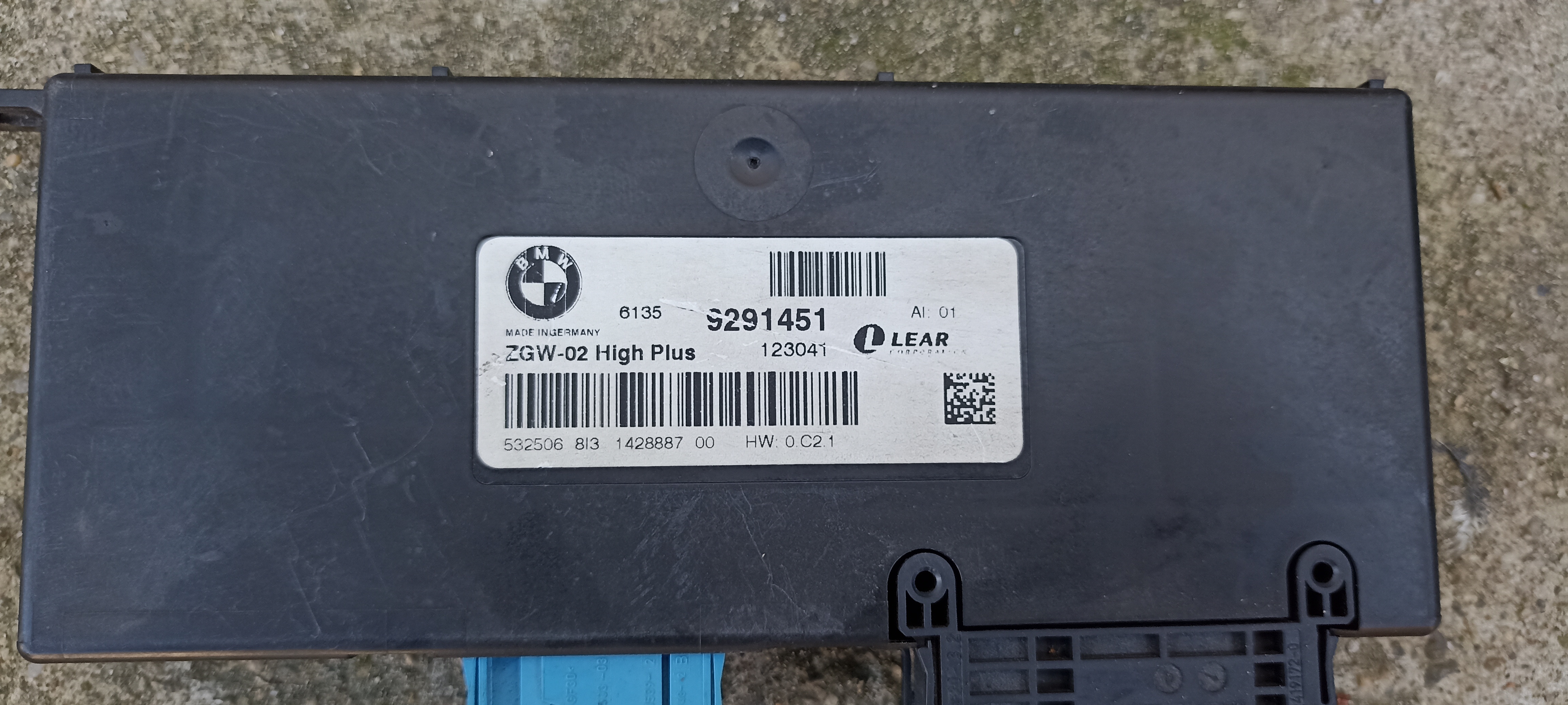 Modul ZGW gateway BMW Seria 5 F07 F10 F11, 9291451