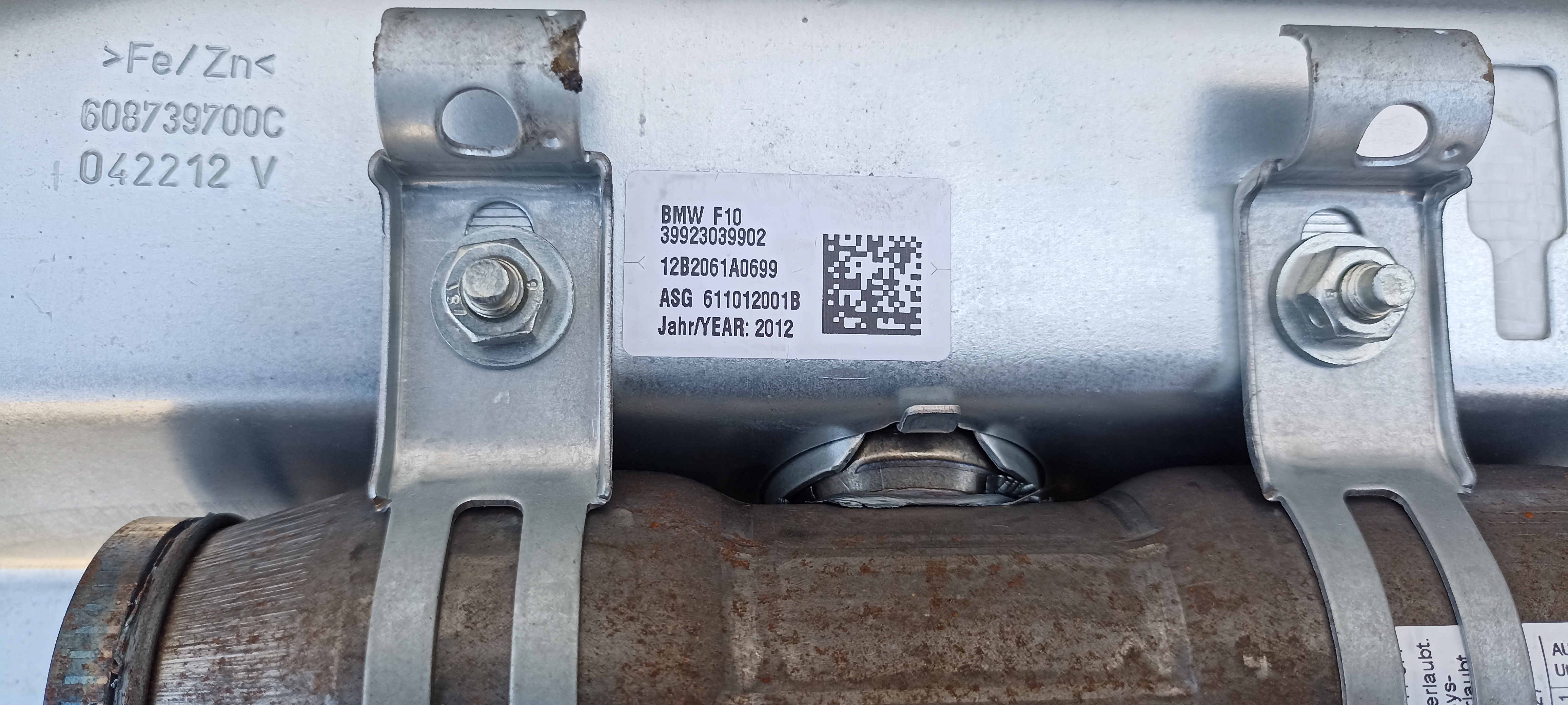 Airbag pasager BMW Seria 5 F10 F11, 39923039902