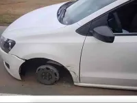 Șofer prins conducând fără cauciucuri pe față în Cluj – Un pericol pe șosea!