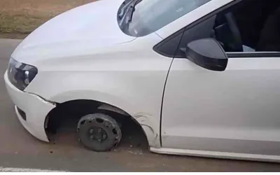 Șofer prins conducând fără cauciucuri pe față în Cluj – Un pericol pe șosea!