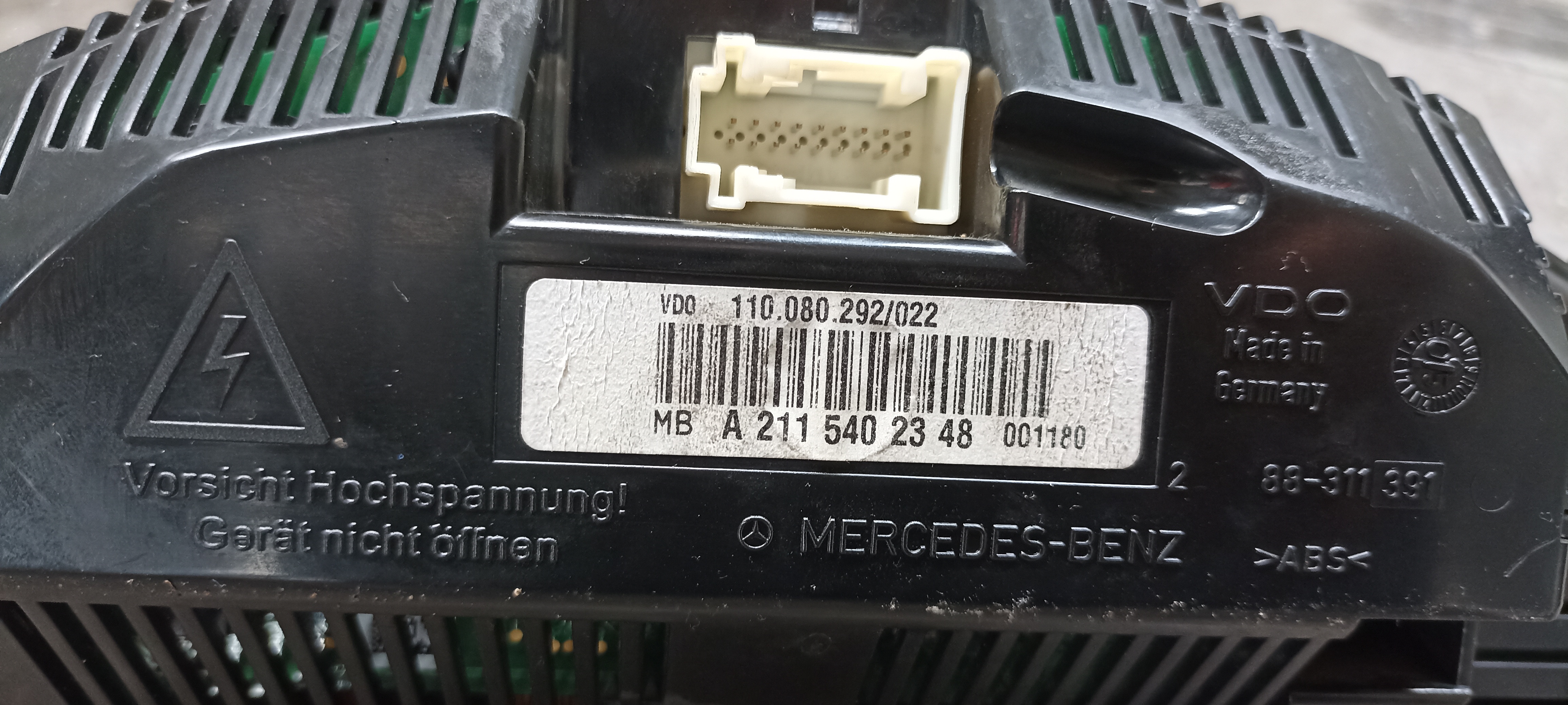 Ceasuri bord kilometraj Mercedes E-Class W211, S211, A2115402348