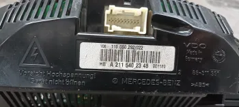 Ceasuri bord kilometraj Mercedes E-Class W211, S211, A2115402348