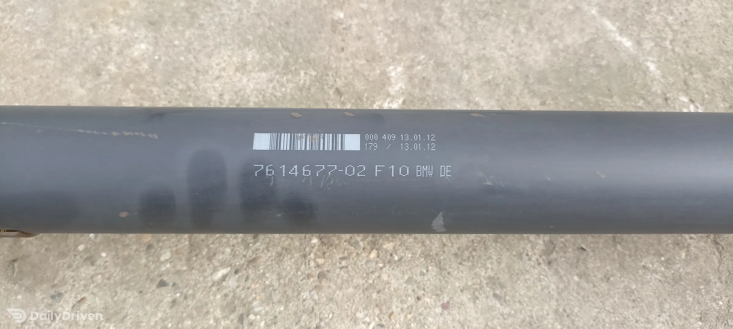 Cardan BMW Seria 5 F10 F11, 2.0 d, N47, cardan 7614677, 7563168