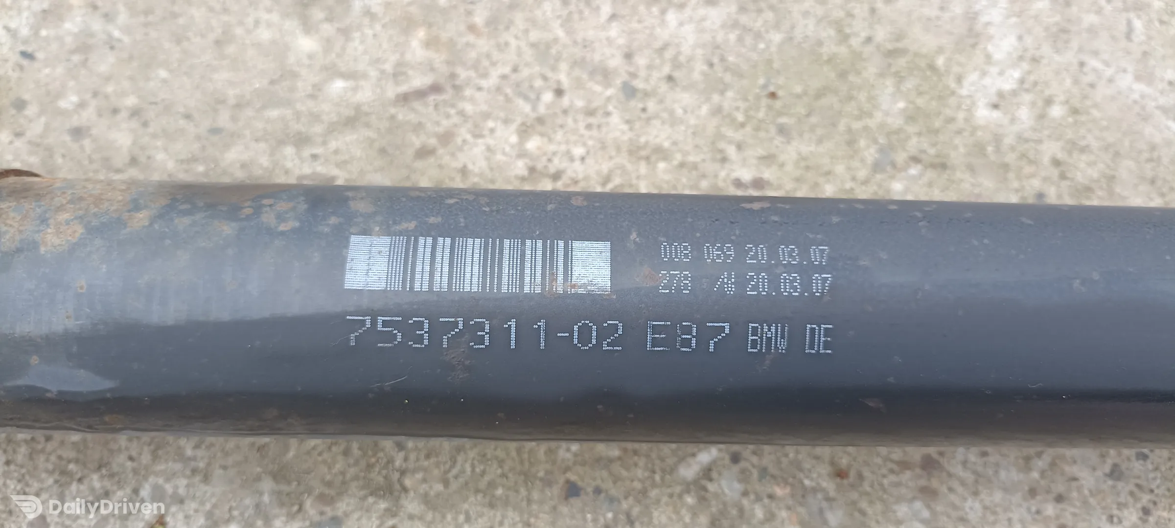 Cardan BMW Seria 1 E81 E82 E87 E88, 1.6i, 2.0i, manual, 7537311