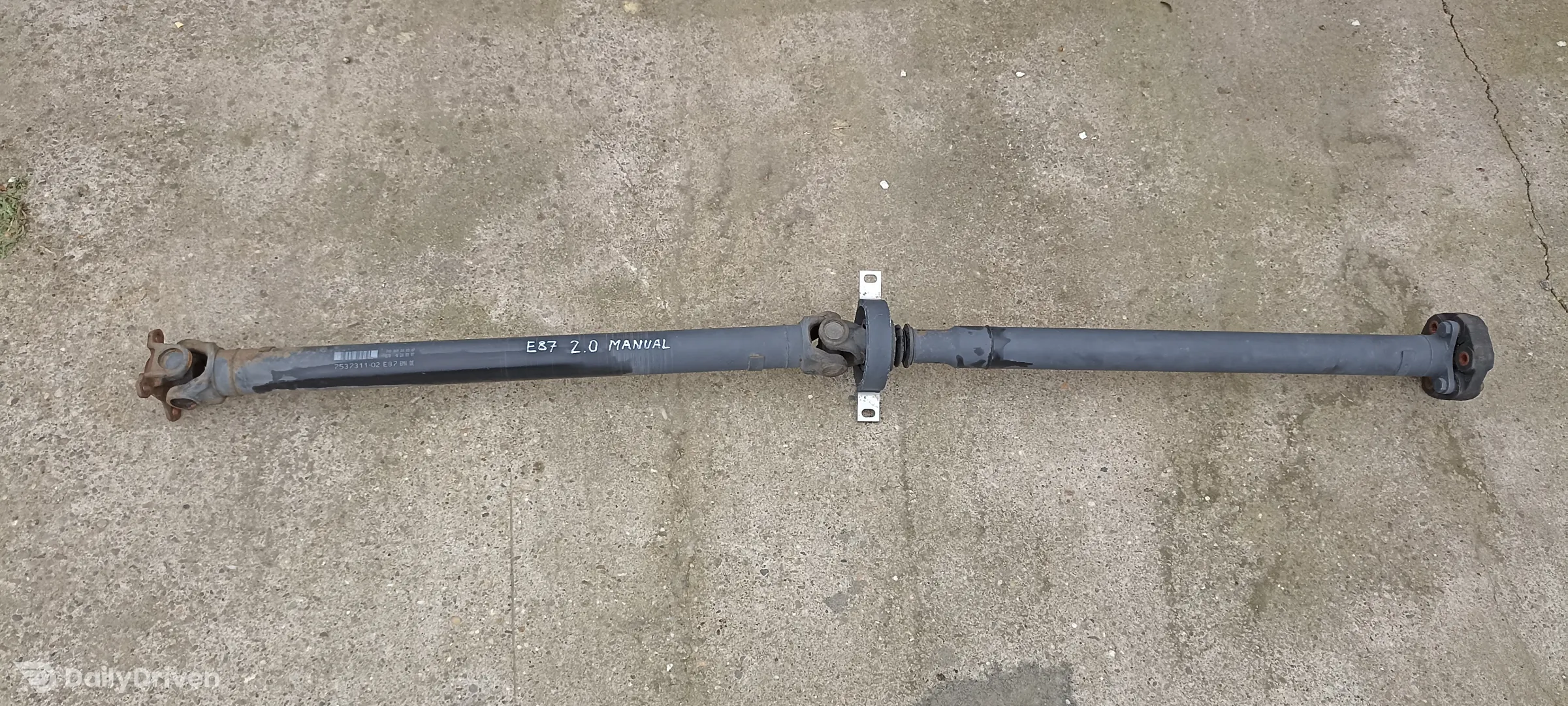 Cardan BMW Seria 1 E81 E82 E87 E88, 1.6i, 2.0i, manual, 7537311