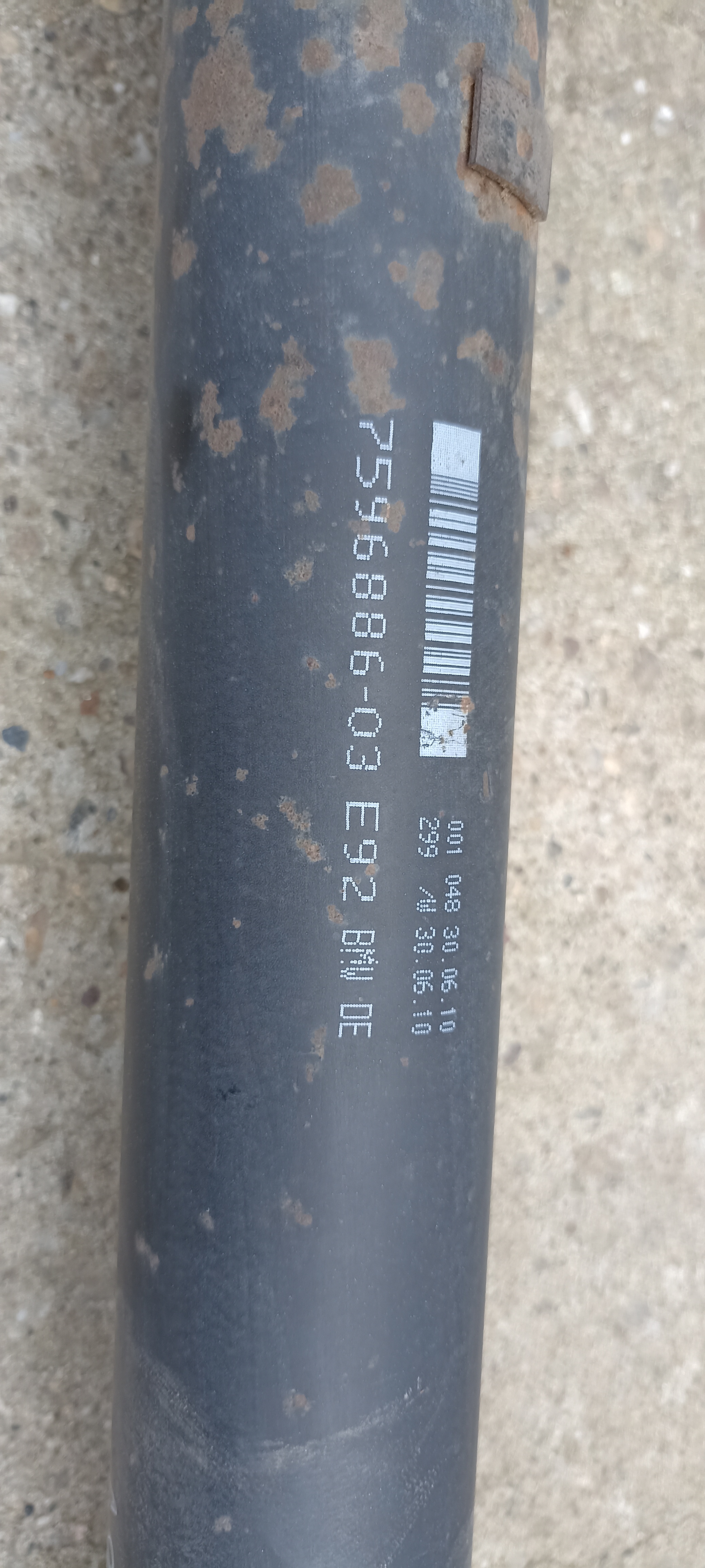 Cardan BMW Seria 3 E90 E91 E92 E93, manual, 2.0 d, 184cp, cardan 7596886, 7614412