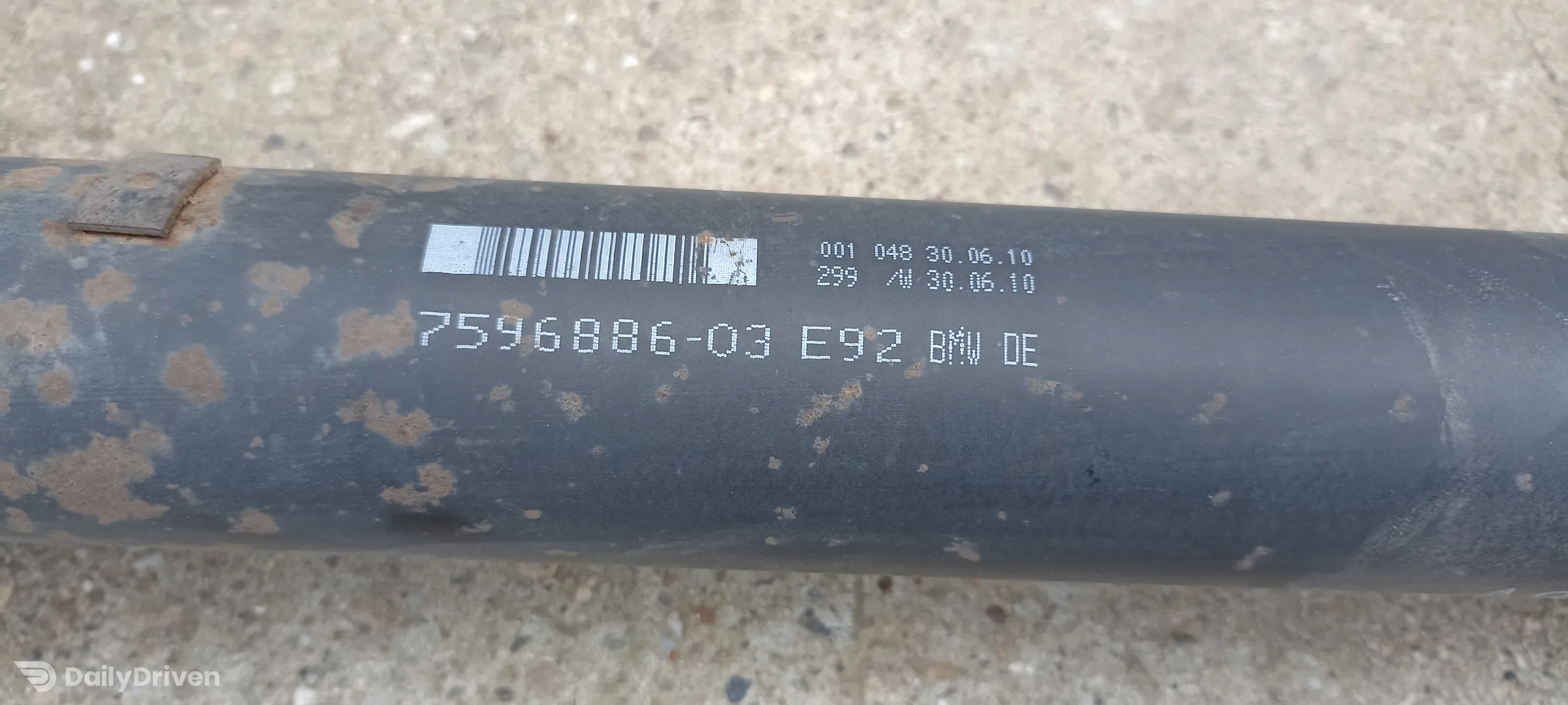 Cardan BMW Seria 3 E90 E91 E92 E93, manual, 2.0 d, 184cp, cardan 7596886, 7614412