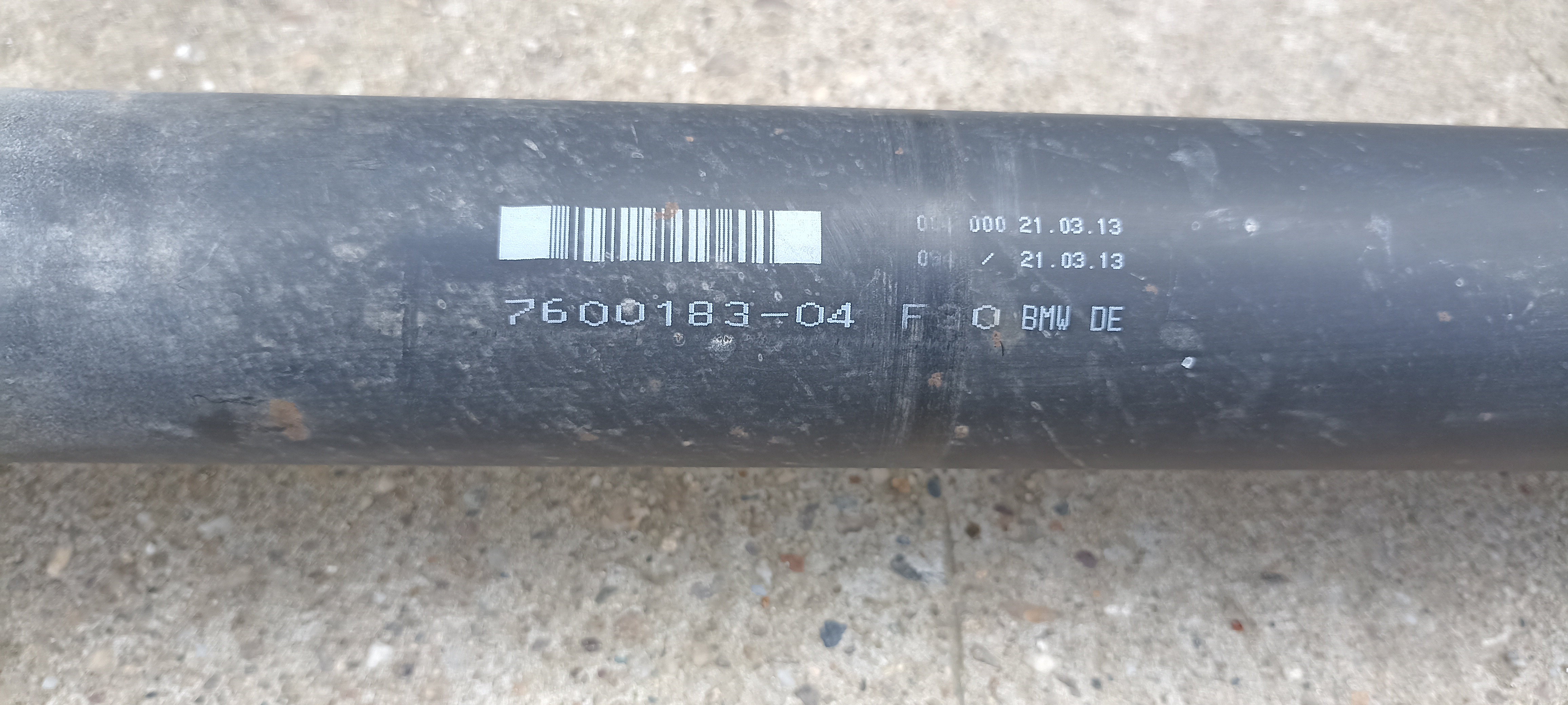 Cardan BMW Seria 3 F30 F31 manual, 318d, cardan 7600183