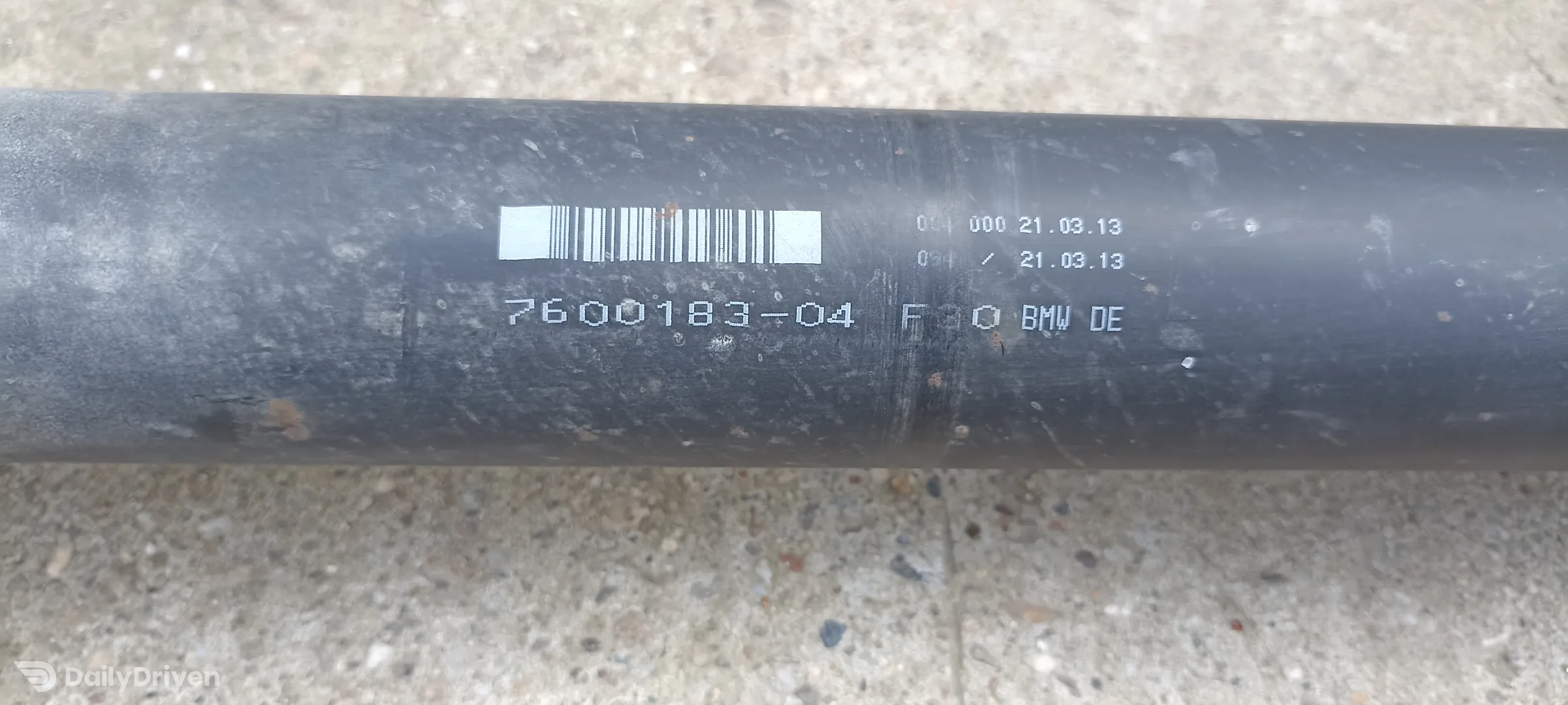 Cardan BMW Seria 3 F30 F31 manual, 318d, cardan 7600183