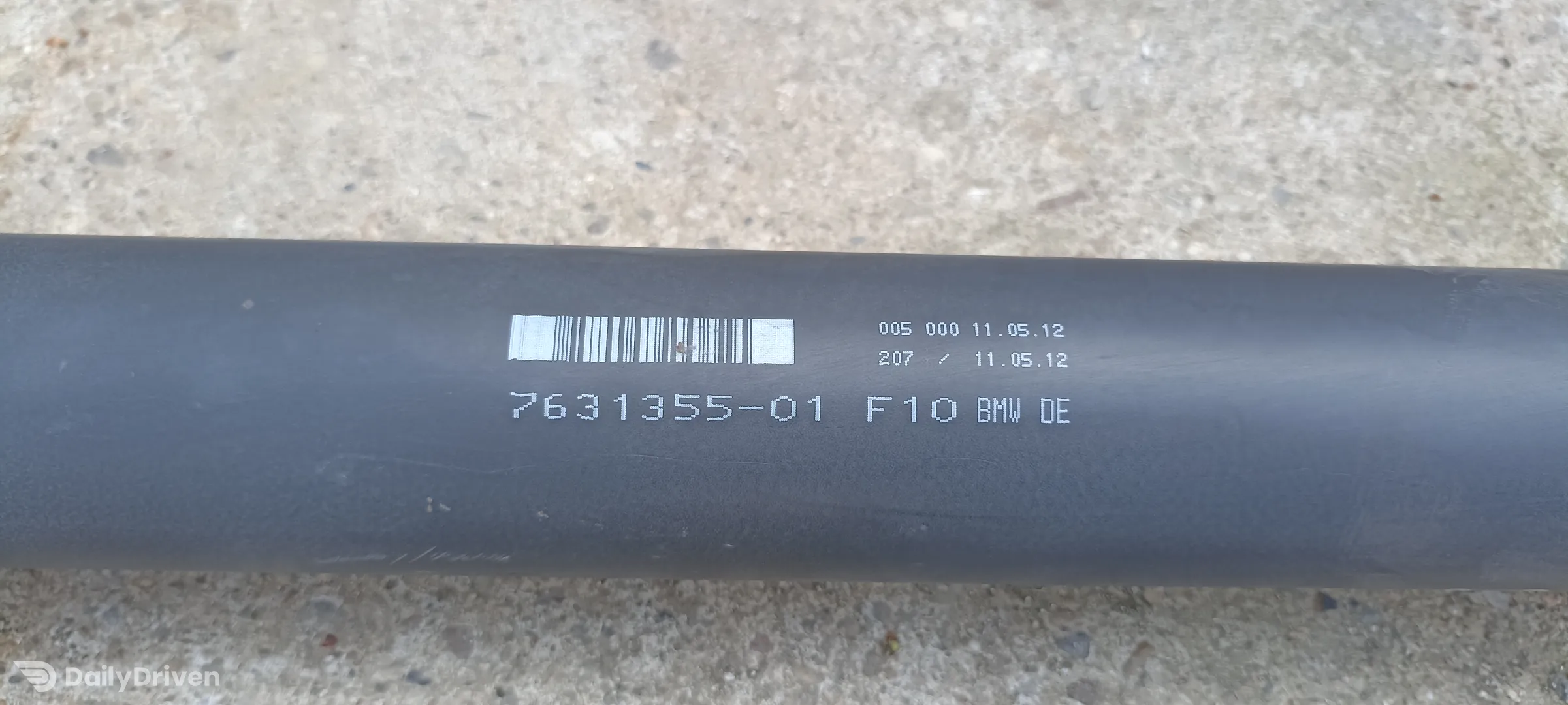 Cardan spate BMW Seria 5 F10 F11, 3.0xdrive, 7631355, 8674204