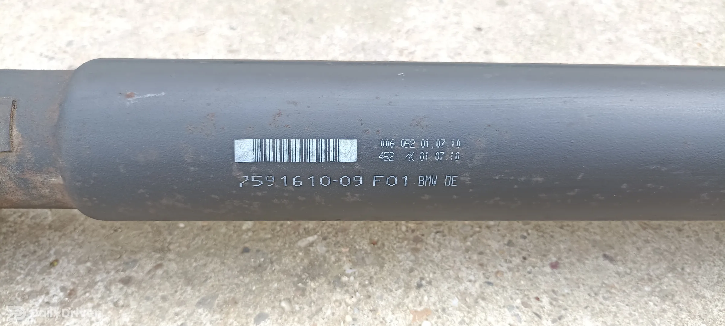 Cardan BMW Seria 7 F01, 3.0 d, N57, 7591610